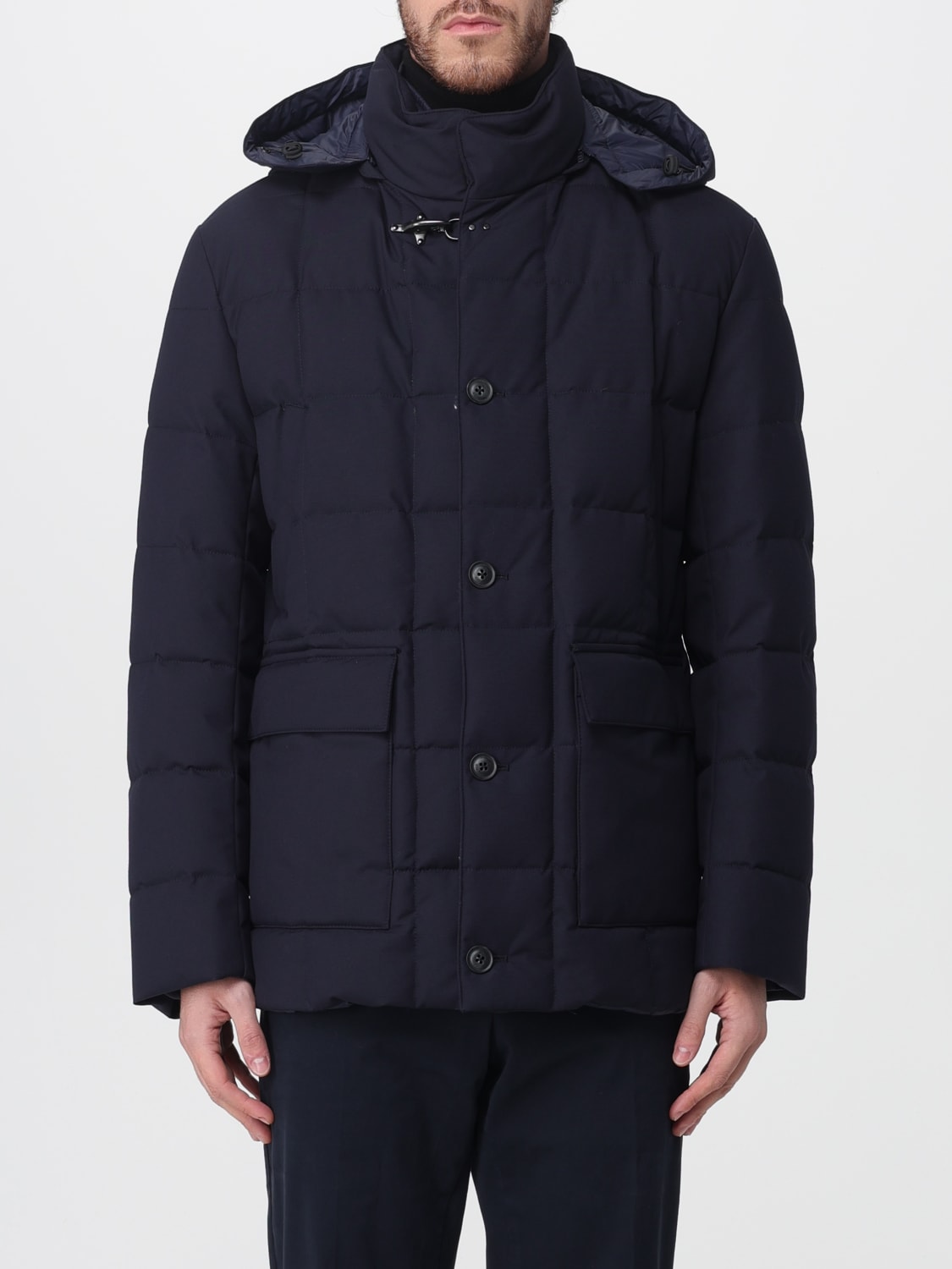 FAY JACKET: Jacket men Fay, Navy - Img 1