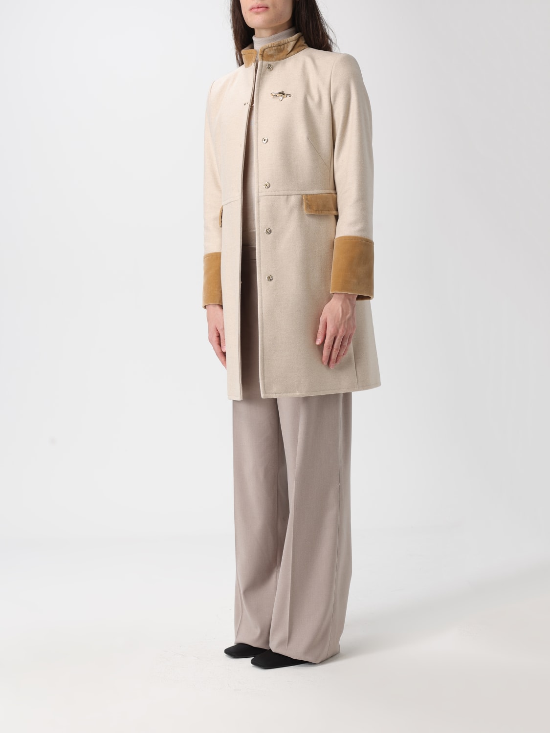 FAY COAT: Coat woman Fay, Ivory - Img 3