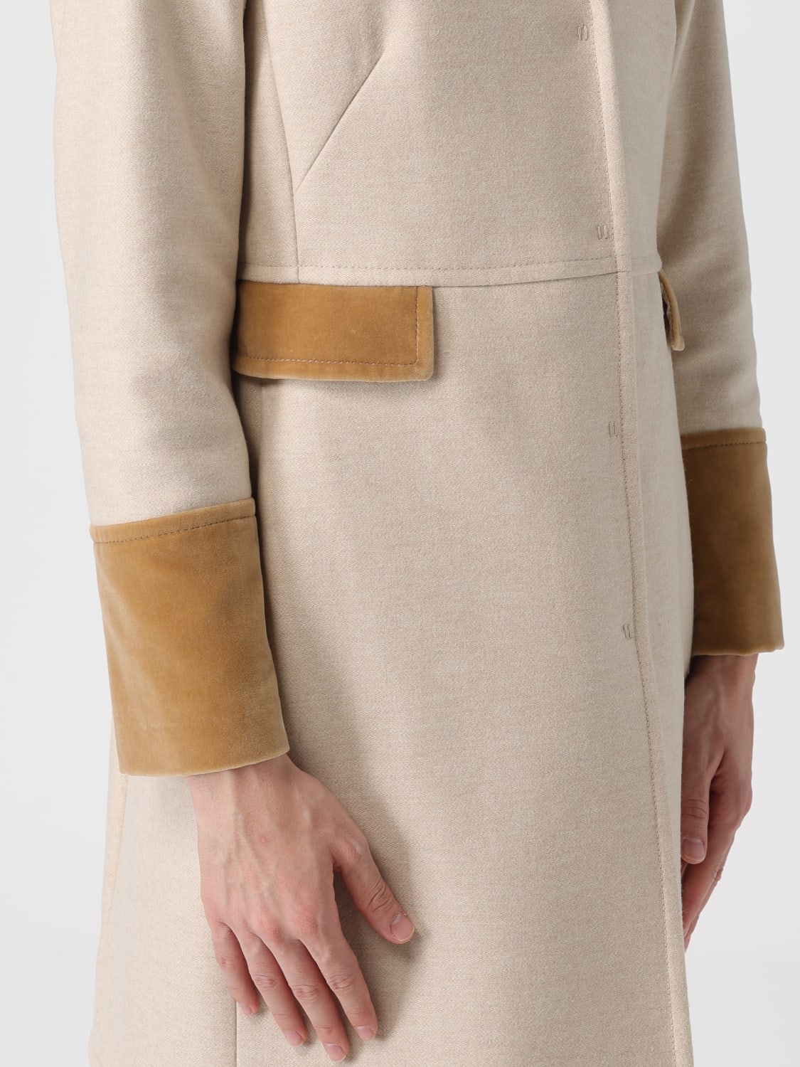 FAY COAT: Coat woman Fay, Ivory - Img 4