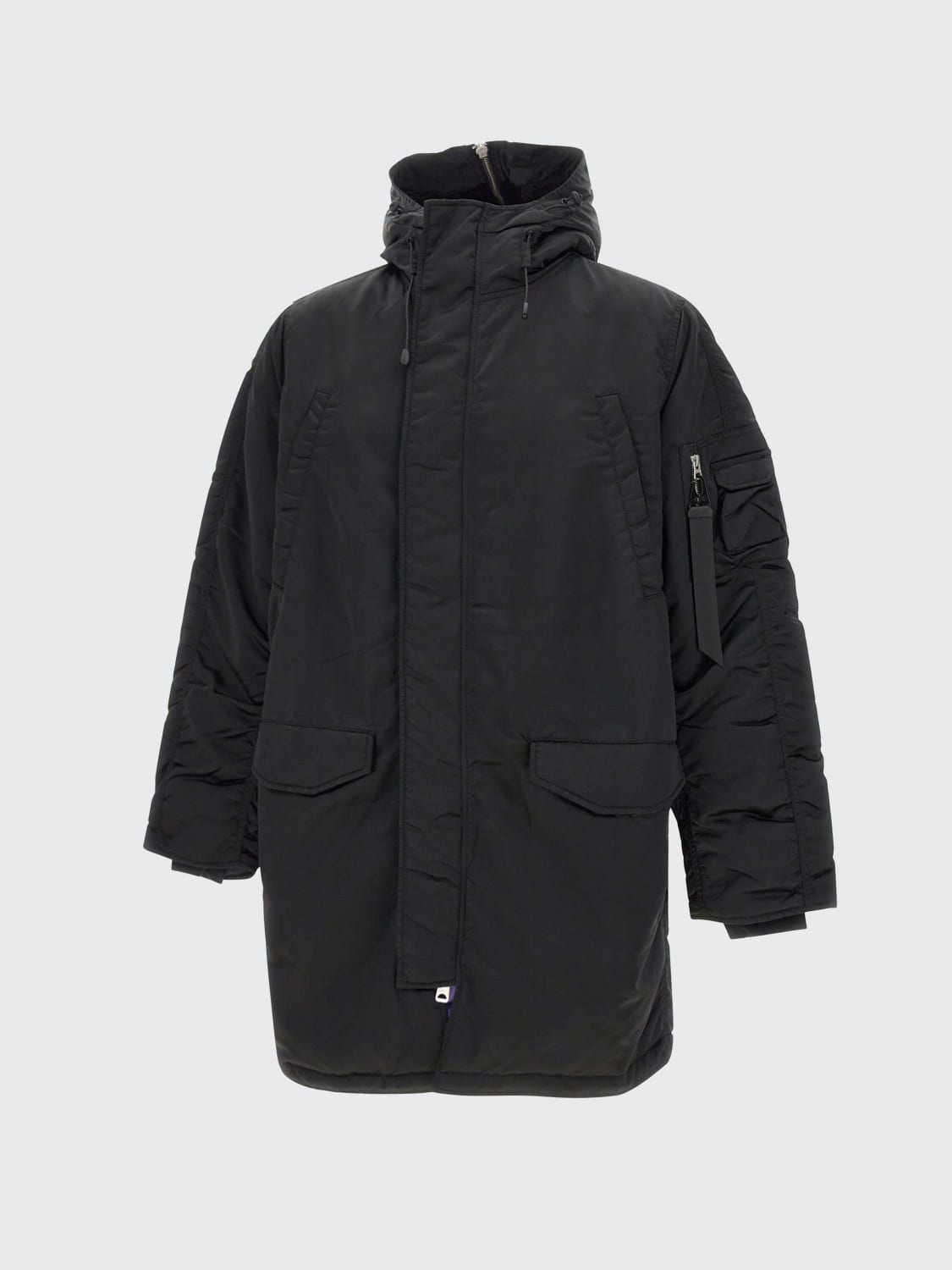 ALPHA INDUSTRIES COAT: Coat men Alpha Industries, Black - Img 2