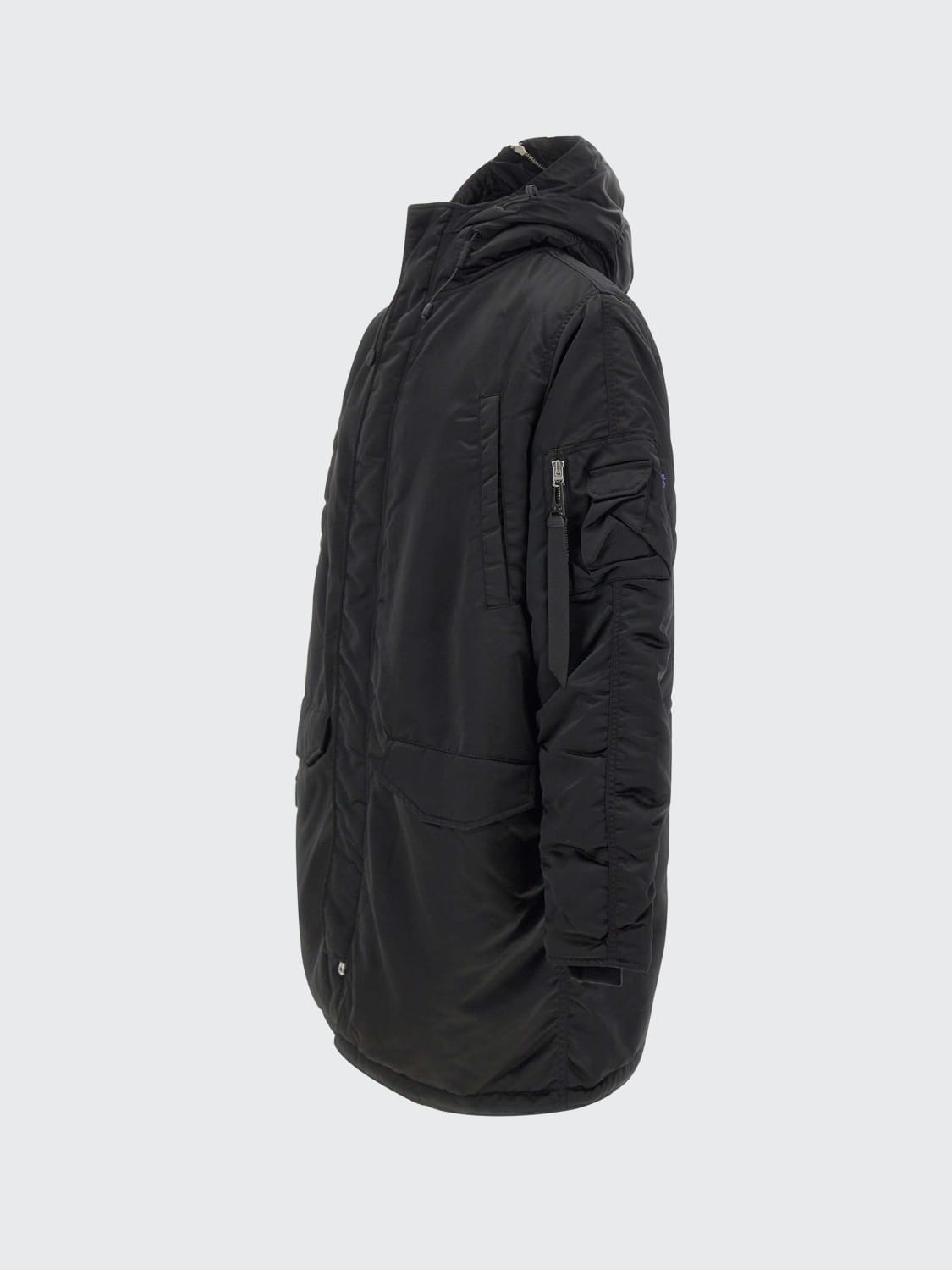 ALPHA INDUSTRIES COAT: Coat men Alpha Industries, Black - Img 4