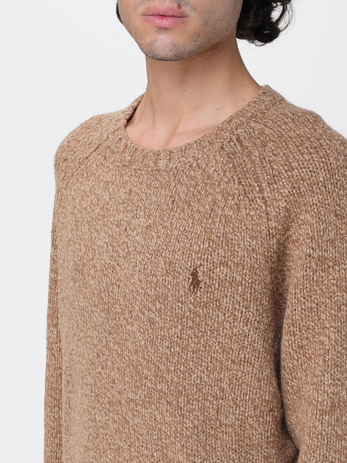 POLO RALPH LAUREN JERSEY: Jersey hombre Polo Ralph Lauren, Beige - Img 3