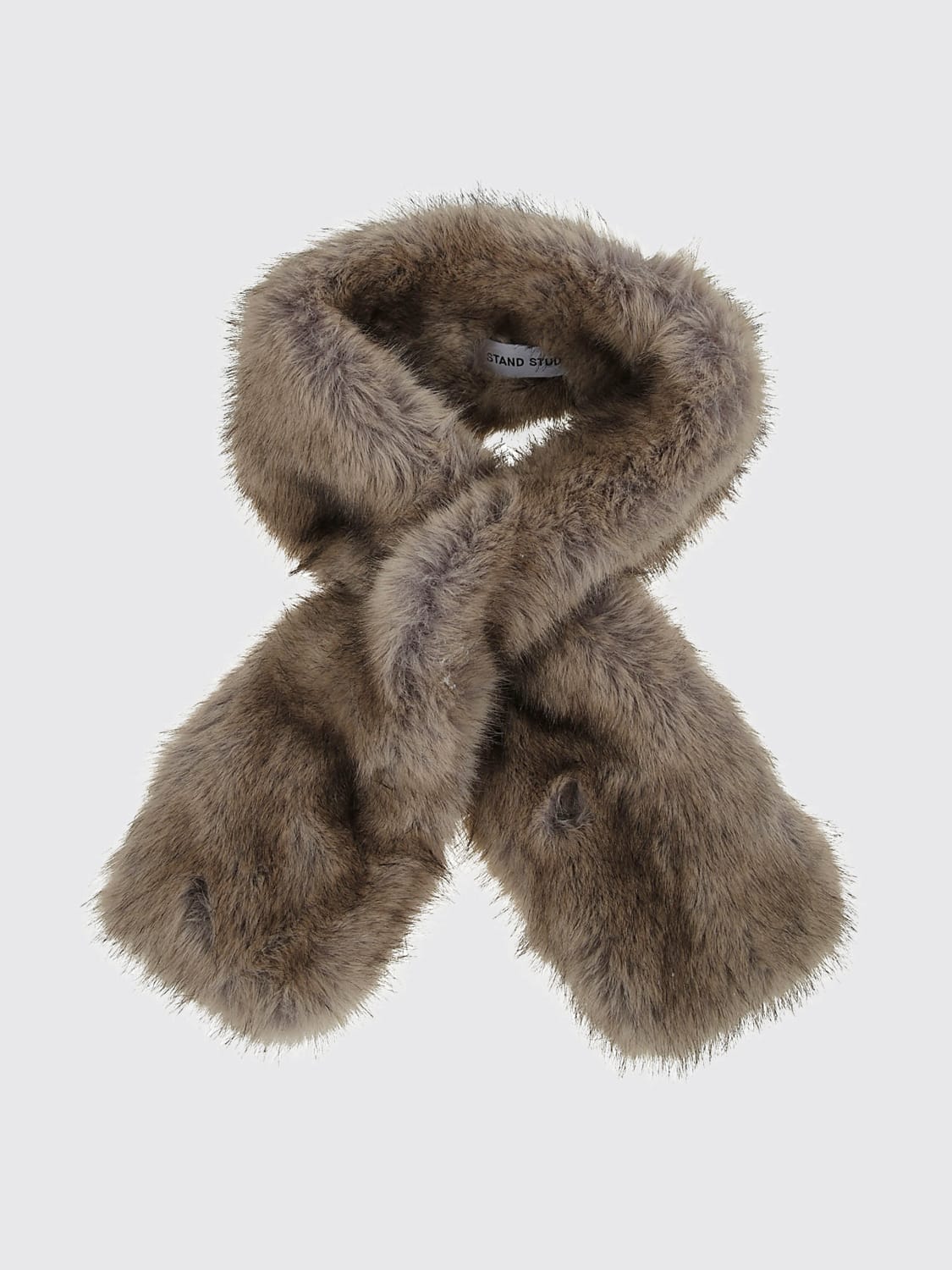 STAND STUDIO SCARF: Scarf woman Stand Studio, Beige - Img 2