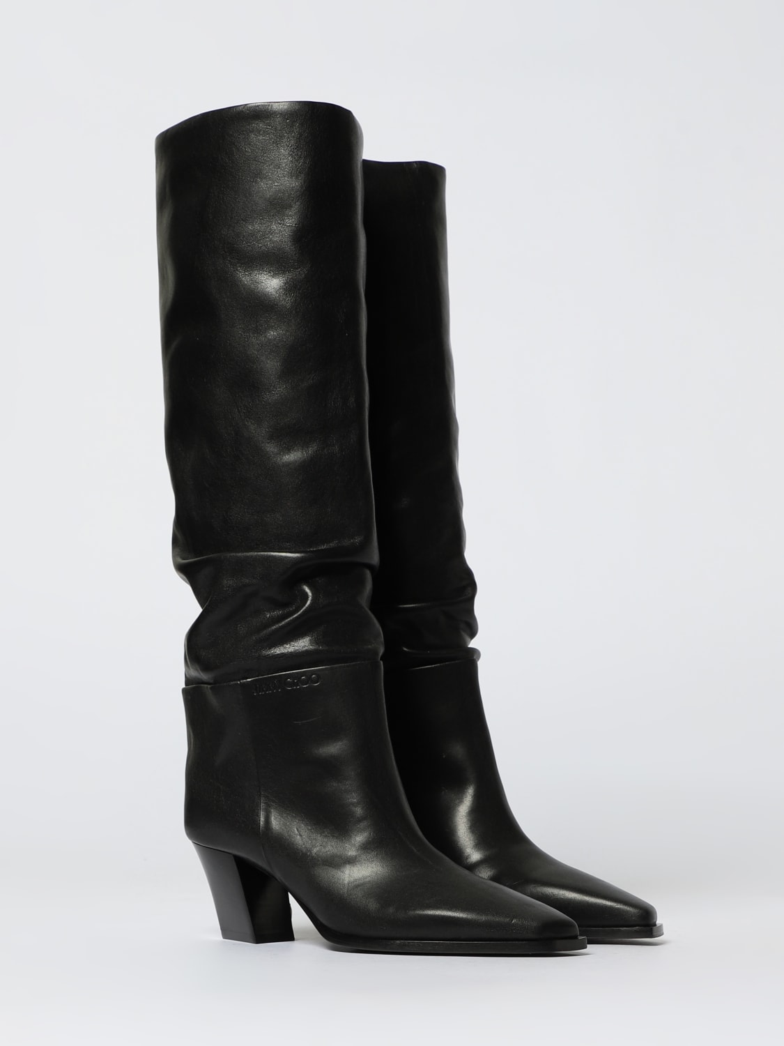 JIMMY CHOO STIEFEL: Stiefel damen Jimmy Choo, Schwarz - Img 2