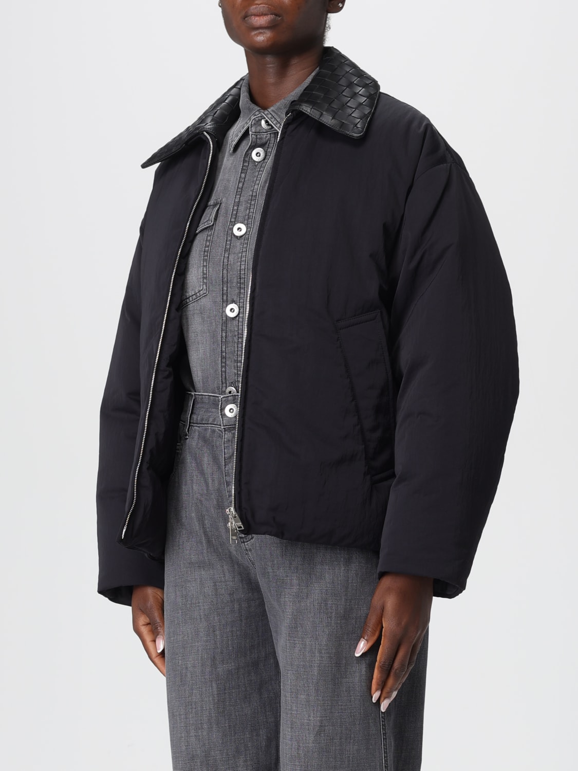 BOTTEGA VENETA JACKET: Jacket woman Bottega Veneta, Black - Img 4