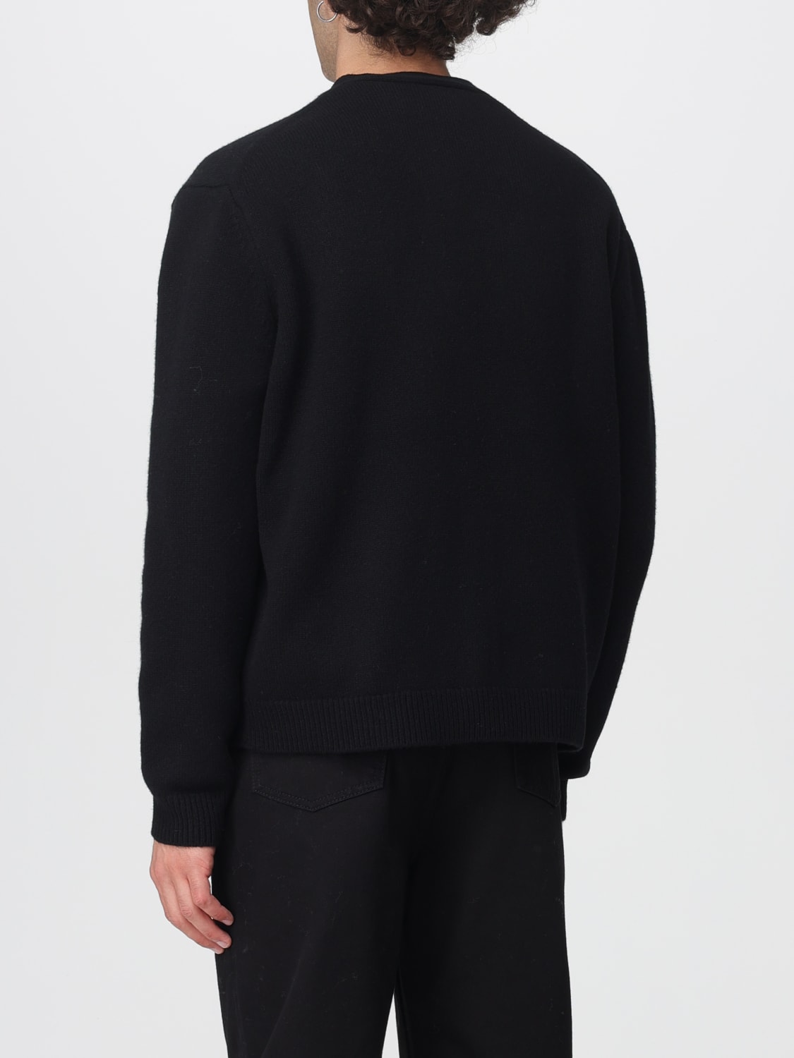 MAISON KITSUNÉ SWEATER: Sweater men Maison KitsunÉ, Black - Img 2