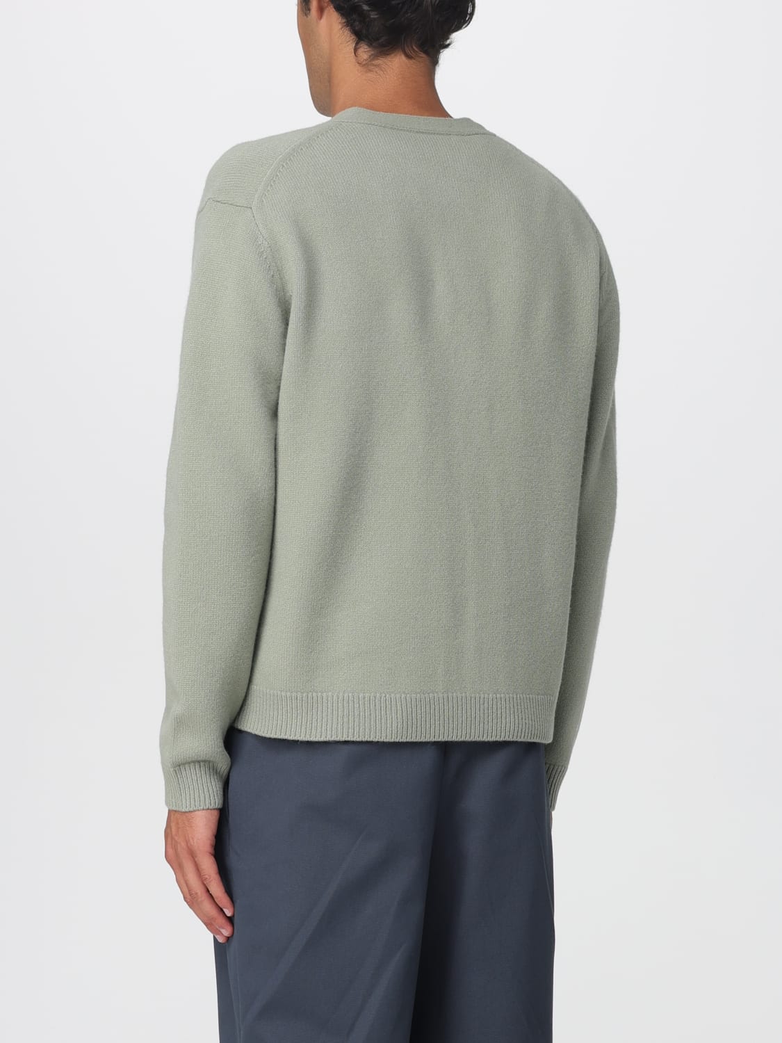 MAISON KITSUNÉ SWEATER: Sweater men Maison KitsunÉ, Green - Img 2