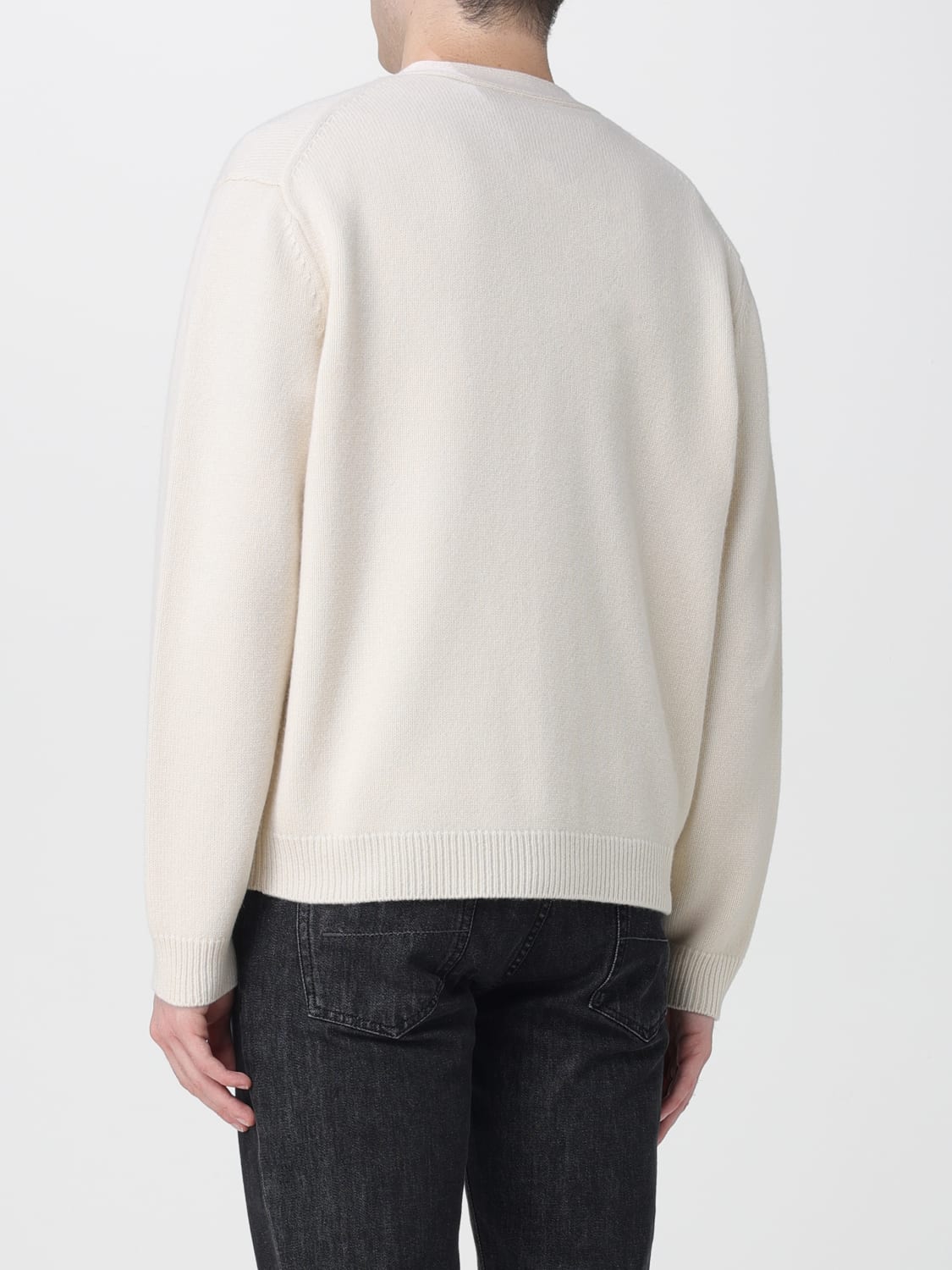 MAISON KITSUNÉ SWEATER: Sweater men Maison KitsunÉ, Beige - Img 2