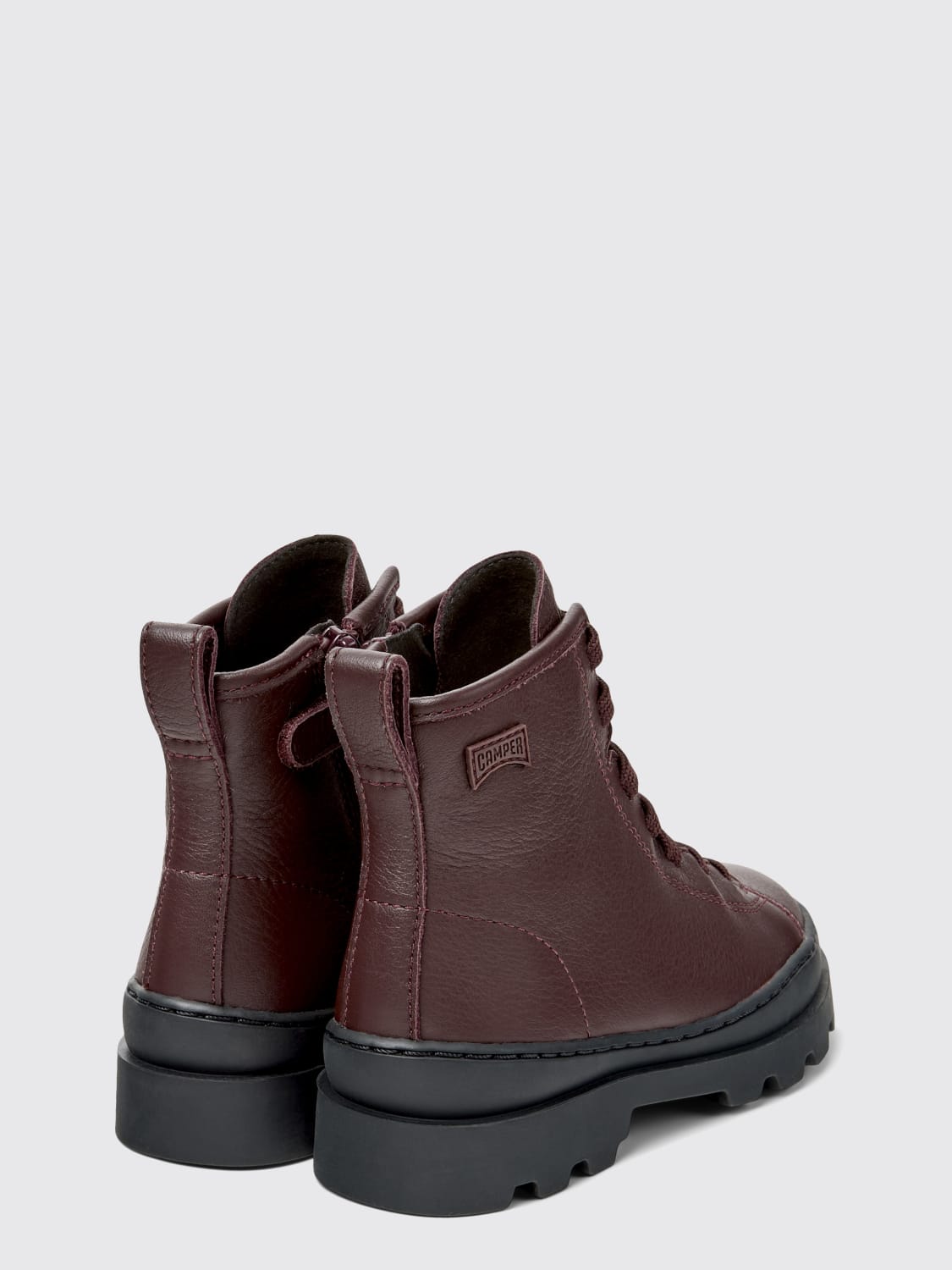 CAMPER SHOES: Shoes kids Camper, Burgundy - Img 3