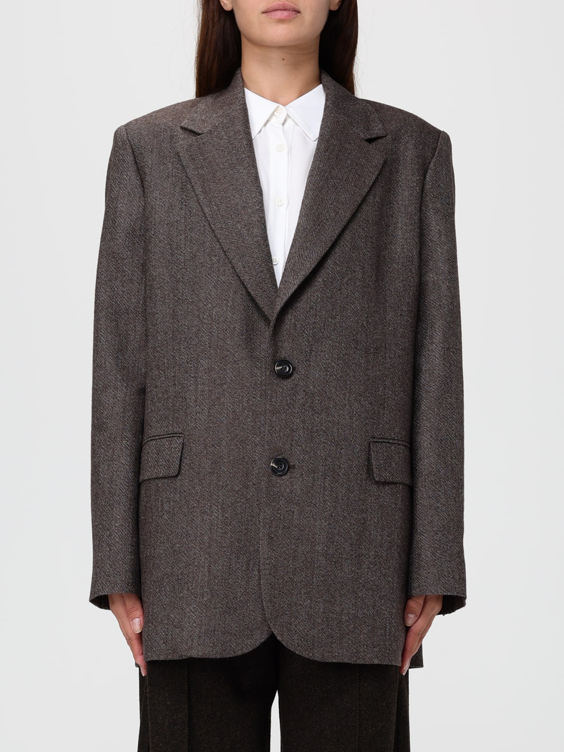 SOEUR JACKE: Blazer damen Soeur, Braun - Img 1