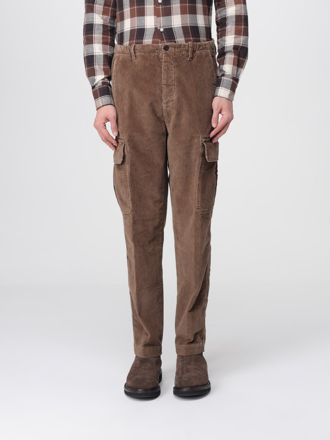 INCOTEX PANTS: Pants men Incotex, Beige - Img 1