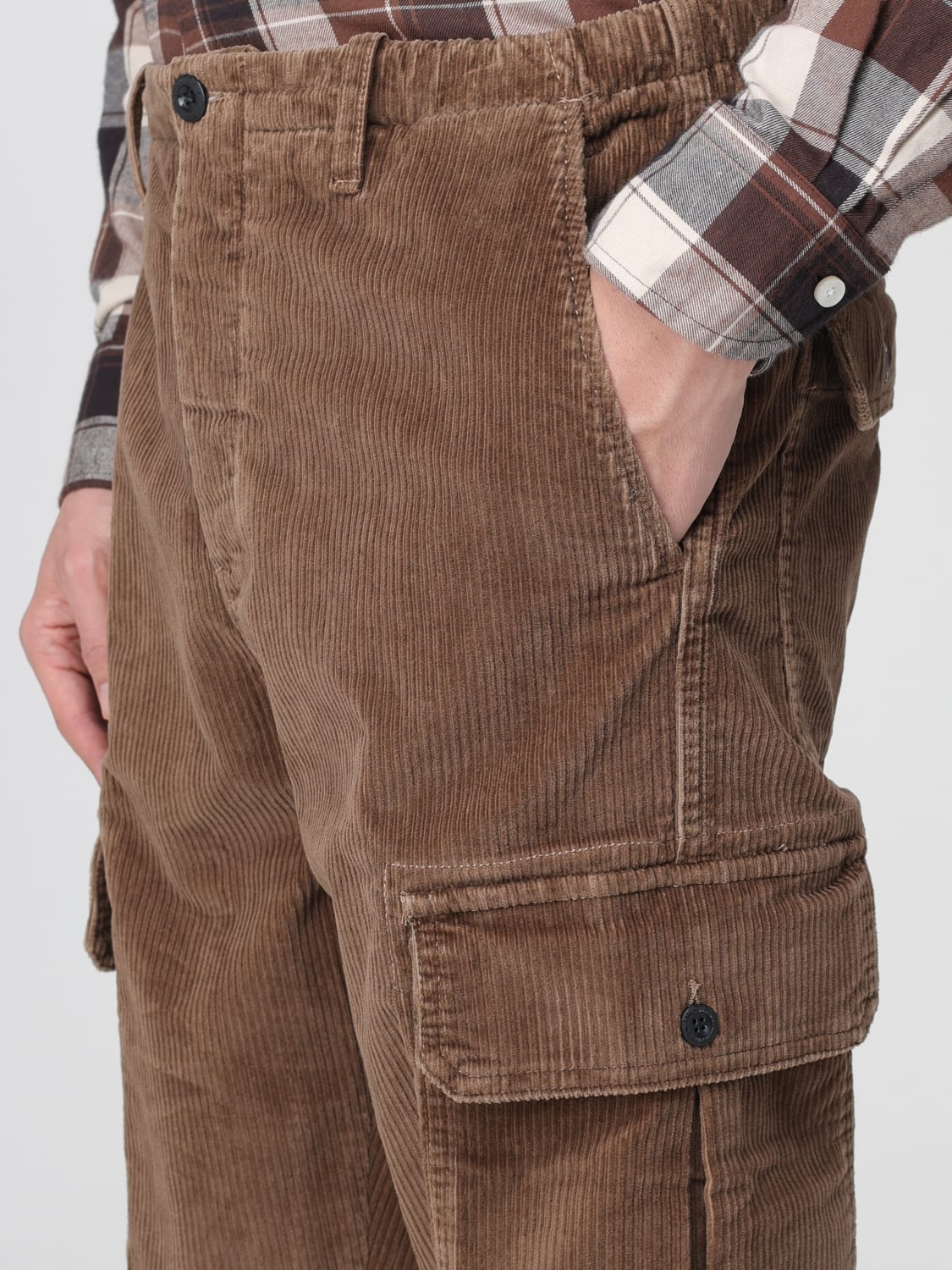 INCOTEX PANTS: Pants men Incotex, Beige - Img 3