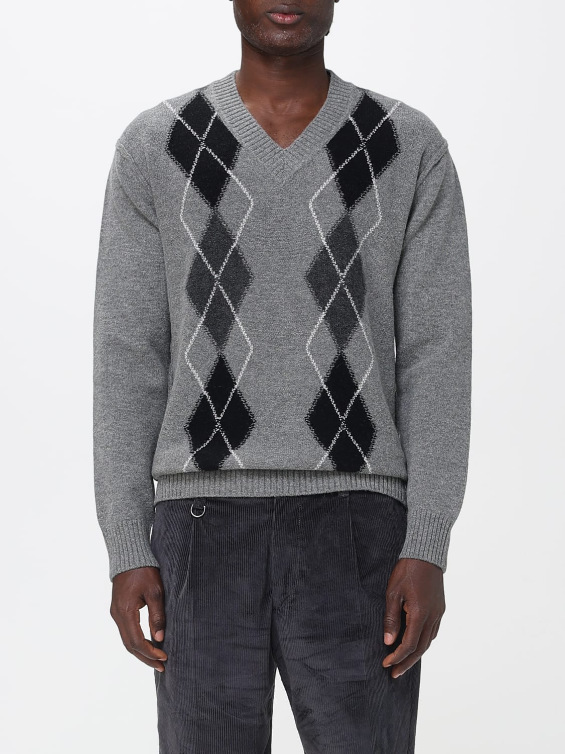 PAOLO PECORA SWEATER: Sweater men Paolo Pecora, Multicolor - Img 1