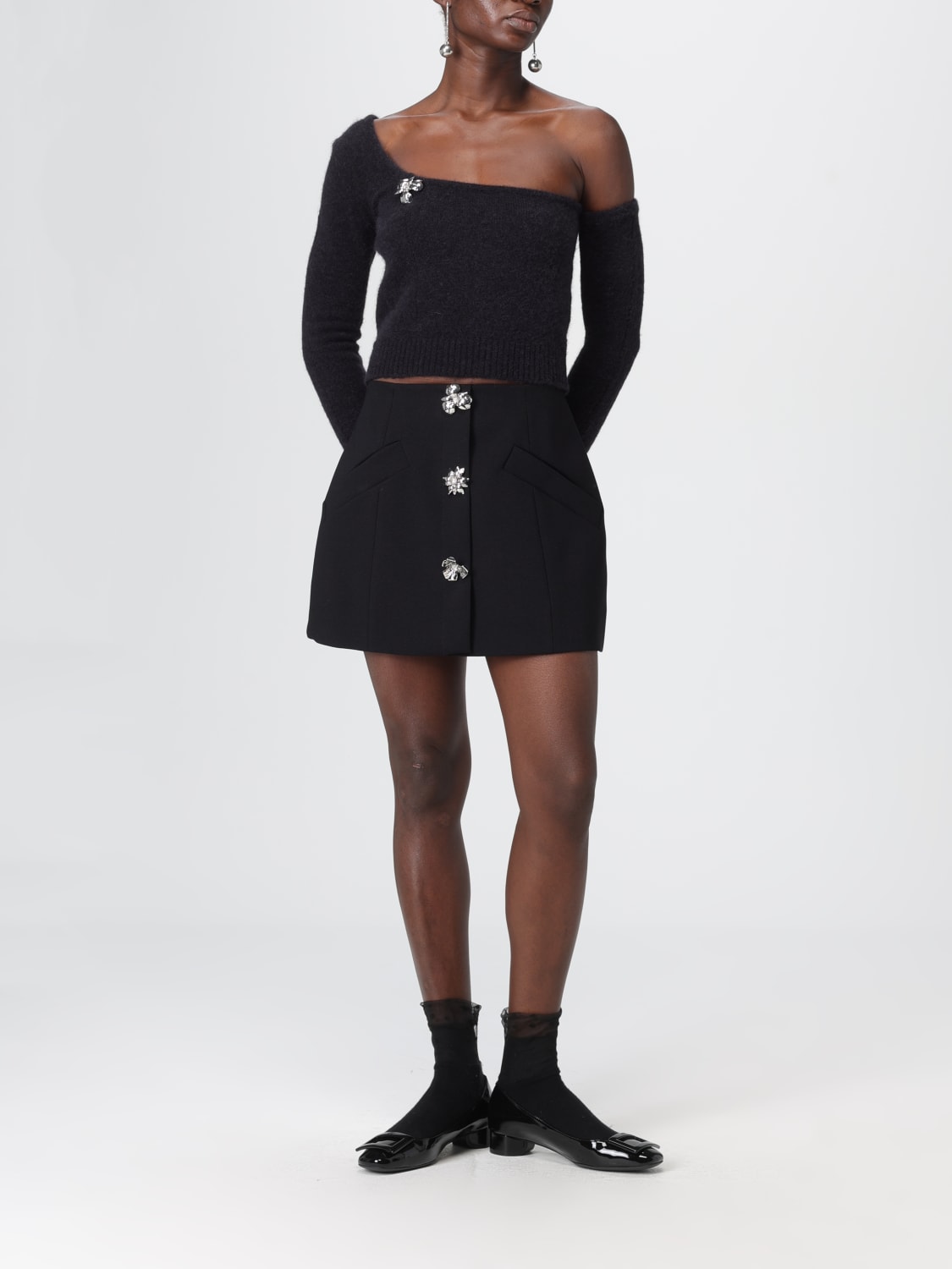 BLUMARINE PULLOVER: Pullover damen Blumarine, Schwarz - Img 2