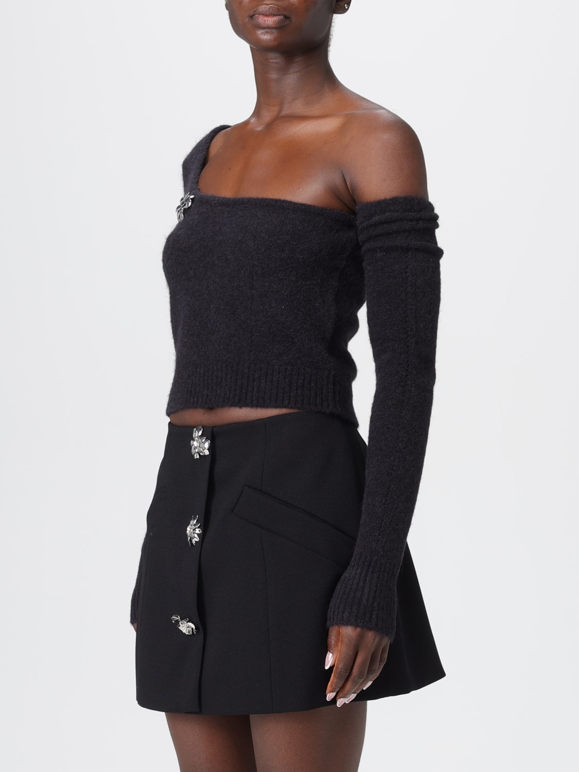 BLUMARINE PULLOVER: Pullover damen Blumarine, Schwarz - Img 4