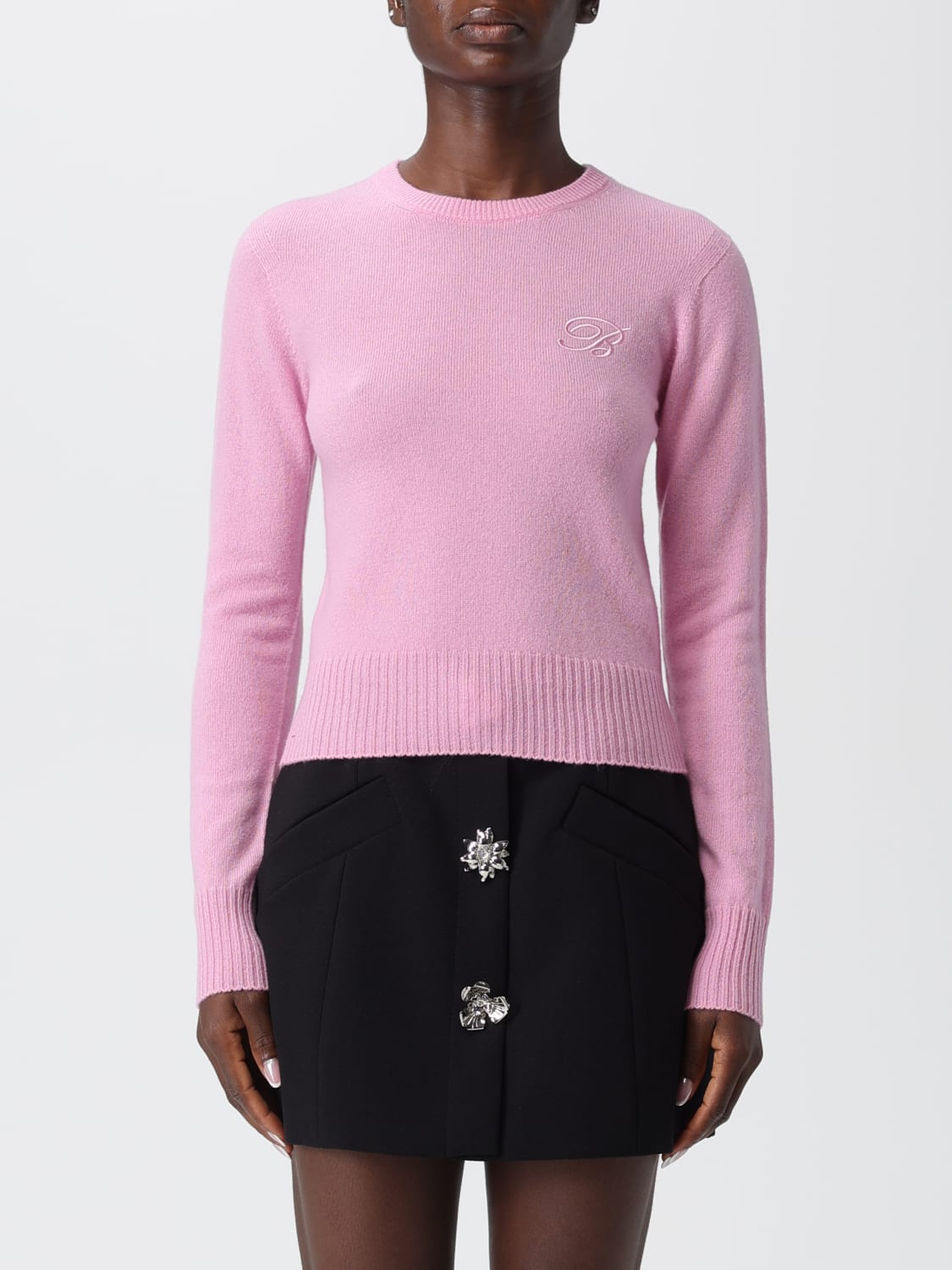 BLUMARINE SWEATER: Sweater woman Blumarine, Pink - Img 1