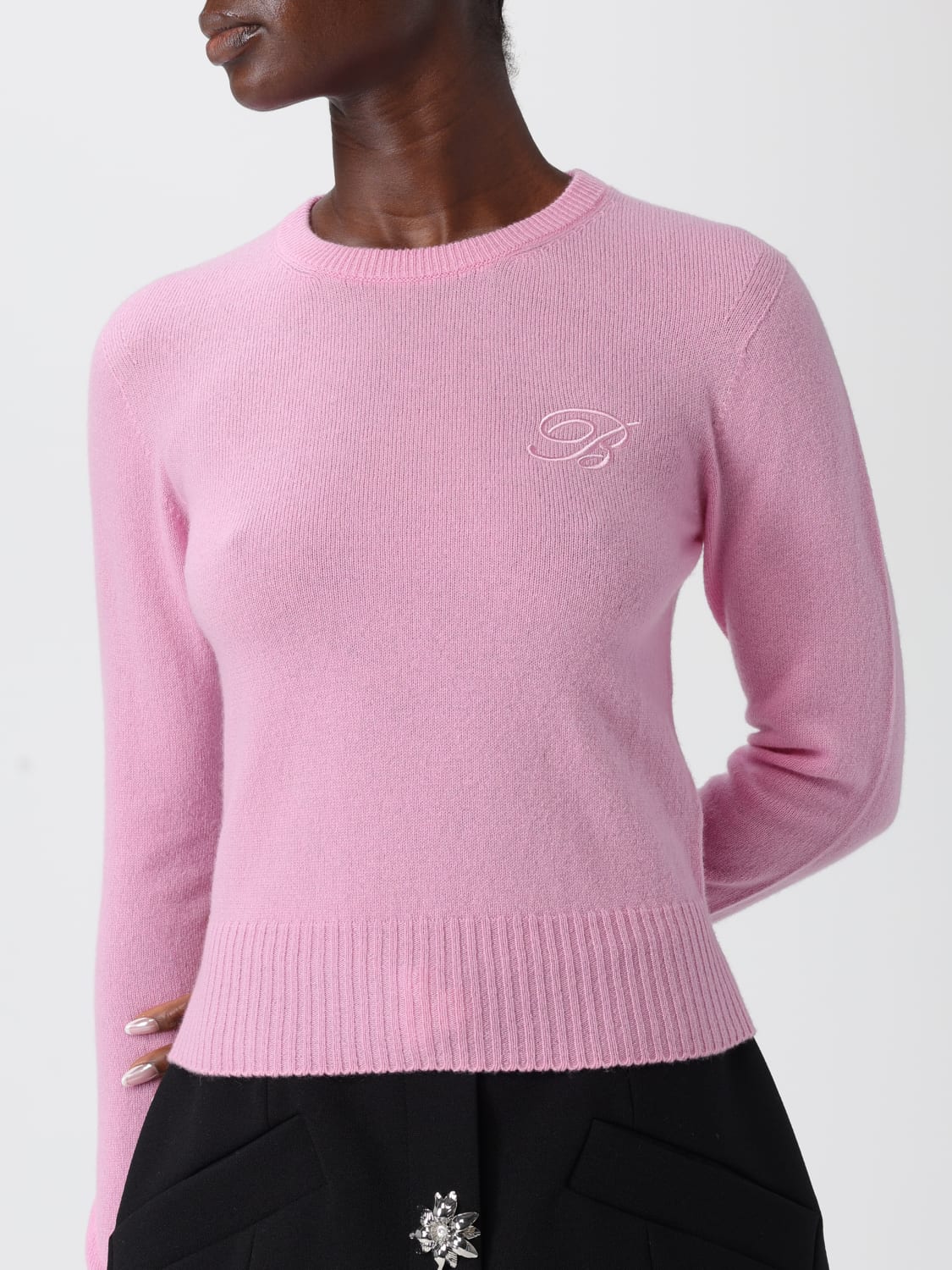 BLUMARINE SWEATER: Sweater woman Blumarine, Pink - Img 5