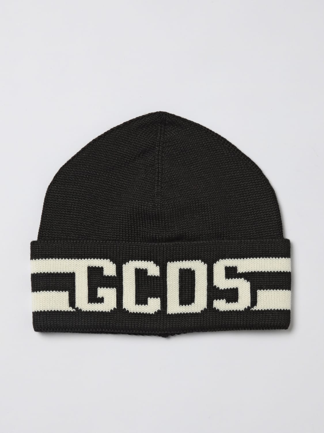 GCDS HAT: Hat men GCDS, Black - Img 1