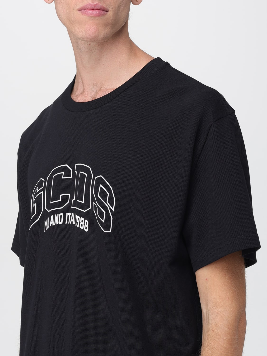 GCDS T-SHIRT: T-shirt men GCDS, Black - Img 3