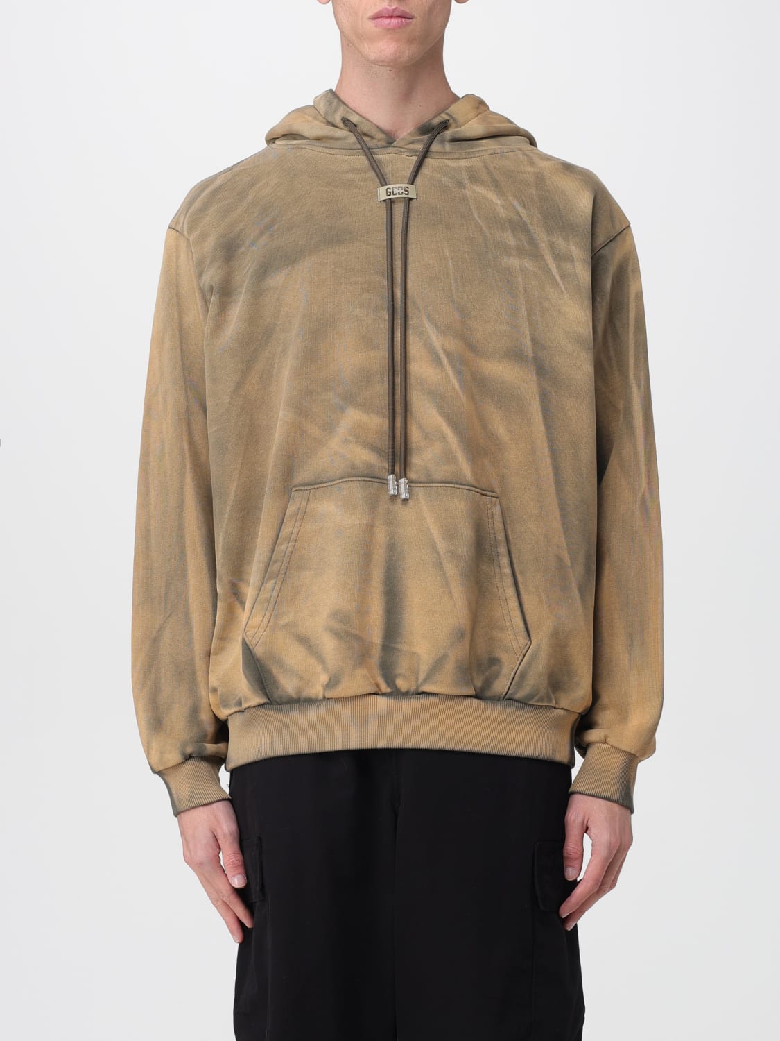 GCDS SWEATSHIRT: Sweater men GCDS, Green - Img 1