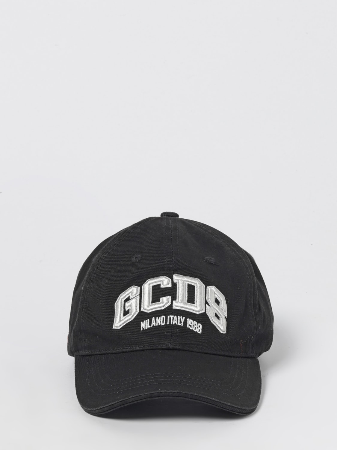 GCDS HAT: Hat men GCDS, Black - Img 2