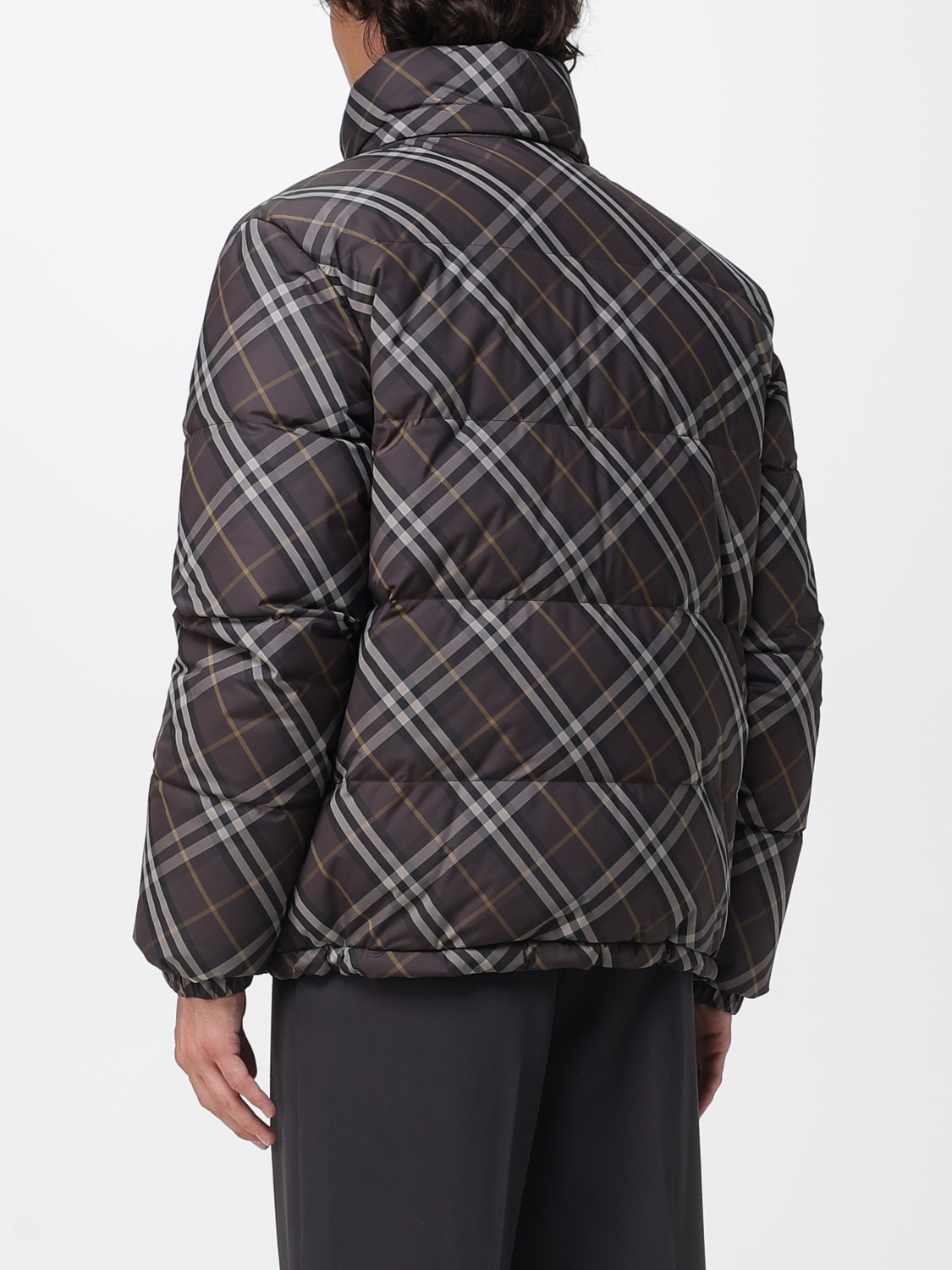 BURBERRY JACKET: Coat men Burberry, Brown - Img 3