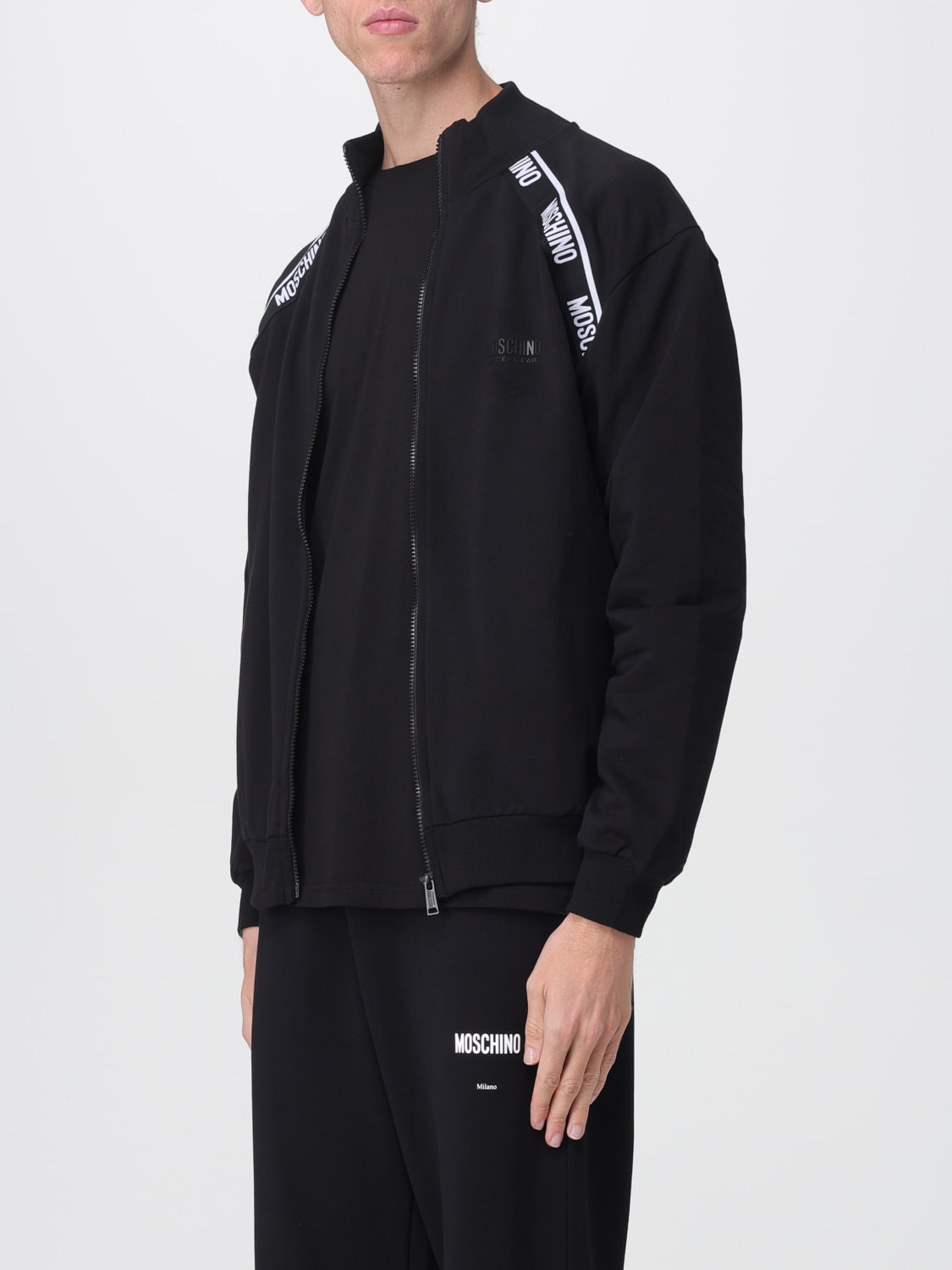 MOSCHINO COUTURE SWEATSHIRT: Sweater men Moschino Couture, Black - Img 3