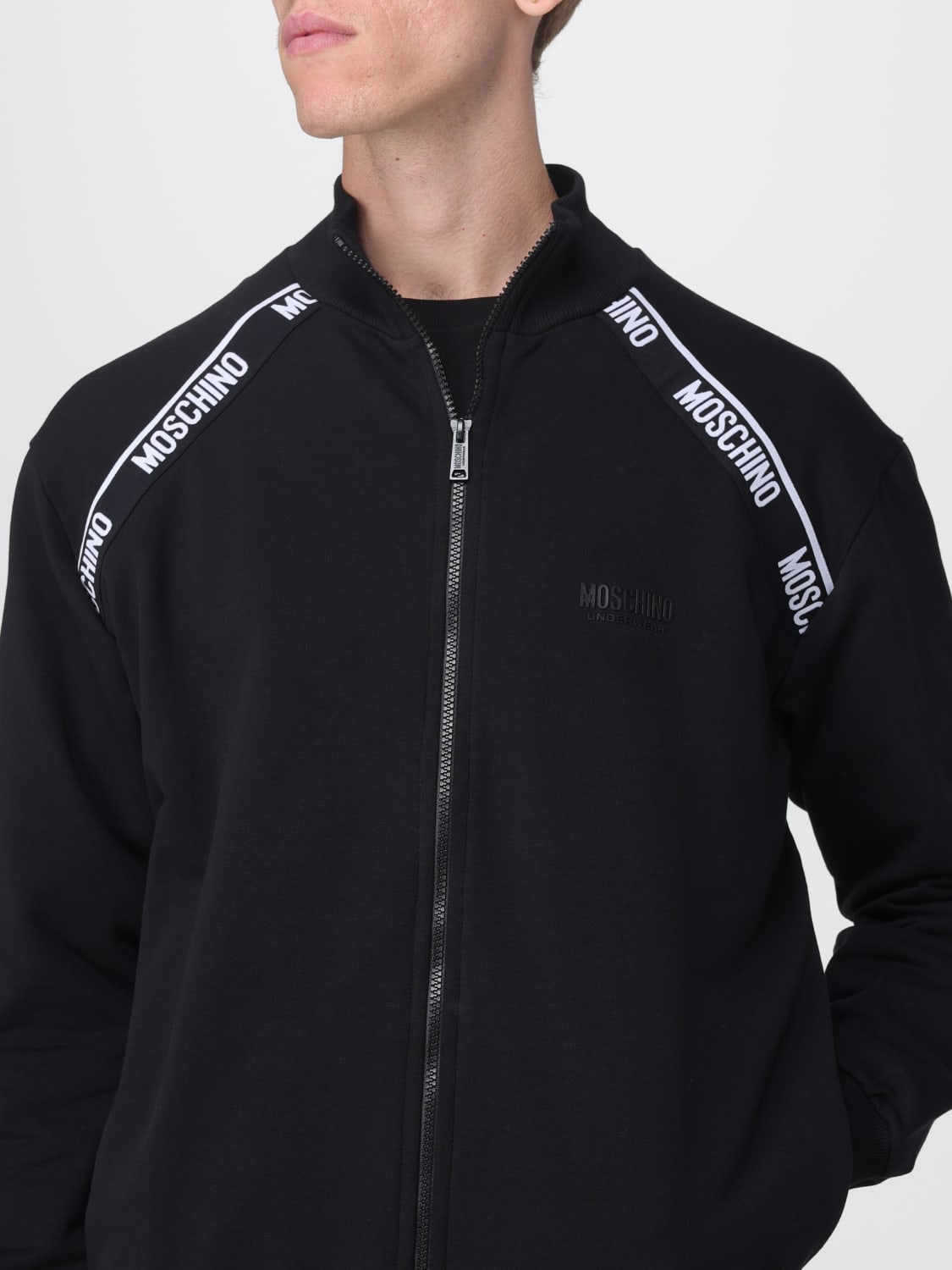 MOSCHINO COUTURE SWEATSHIRT: Sweater men Moschino Couture, Black - Img 4