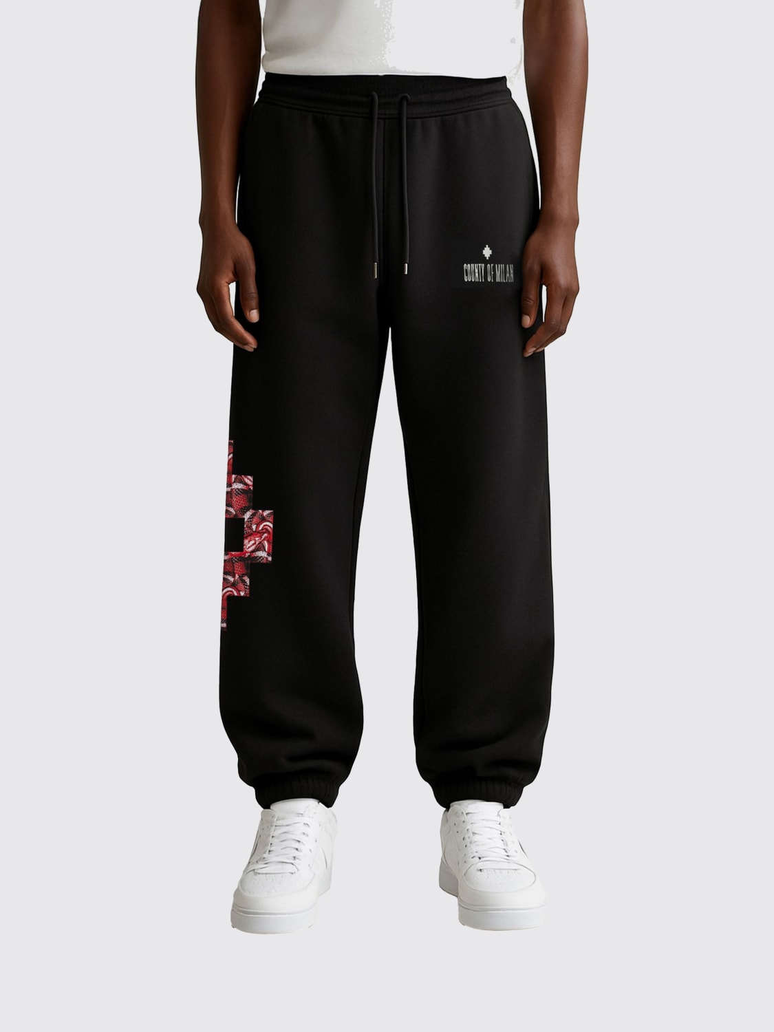 COUNTY OF MILAN PANTS: Pants men County Of Milan, Black - Img 1