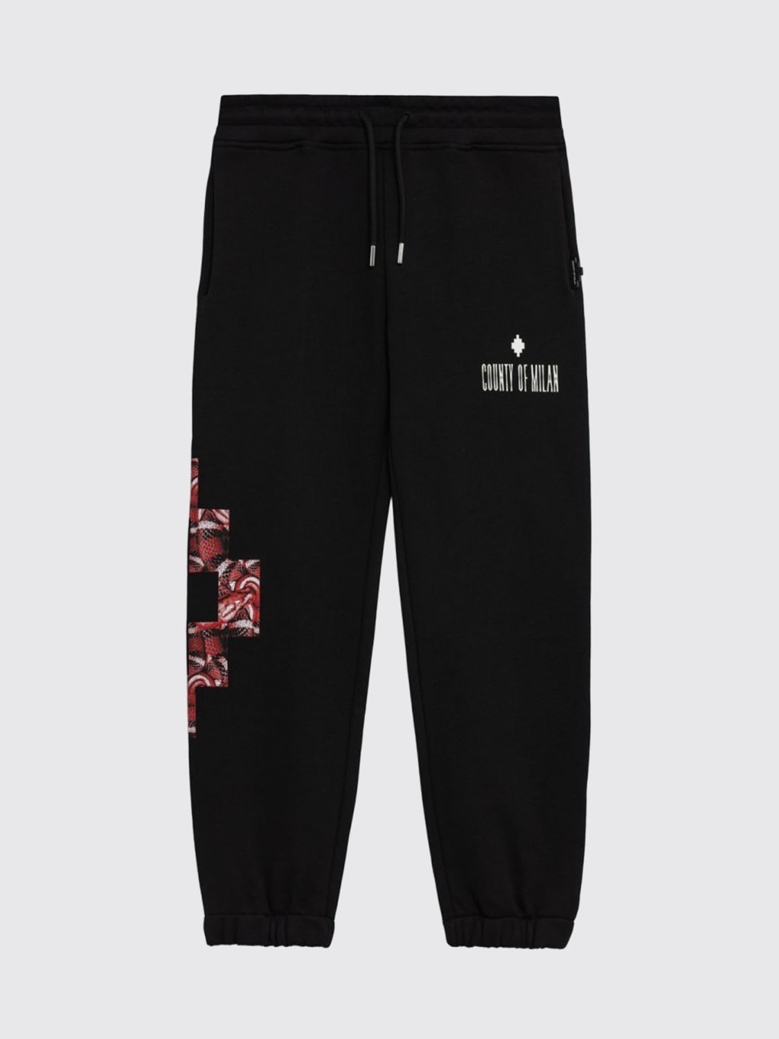 COUNTY OF MILAN PANTS: Pants men County Of Milan, Black - Img 3