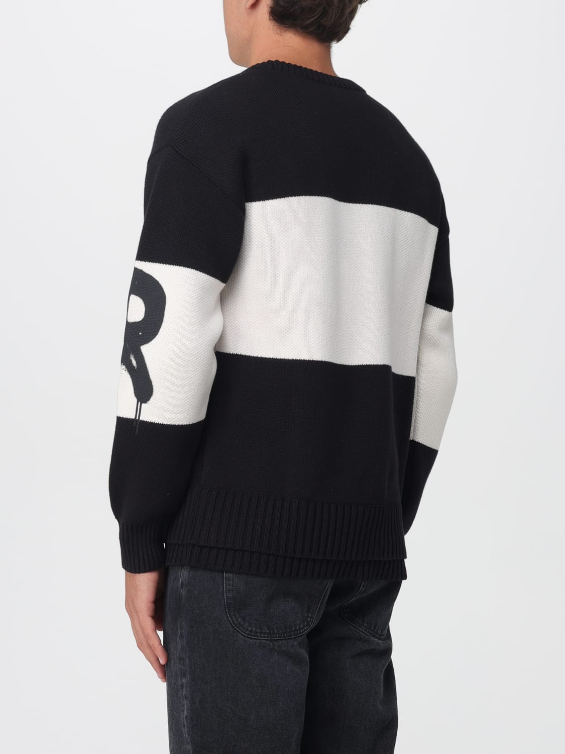 DISCLAIMER PULLOVER: Pullover herren Disclaimer, Schwarz - Img 2