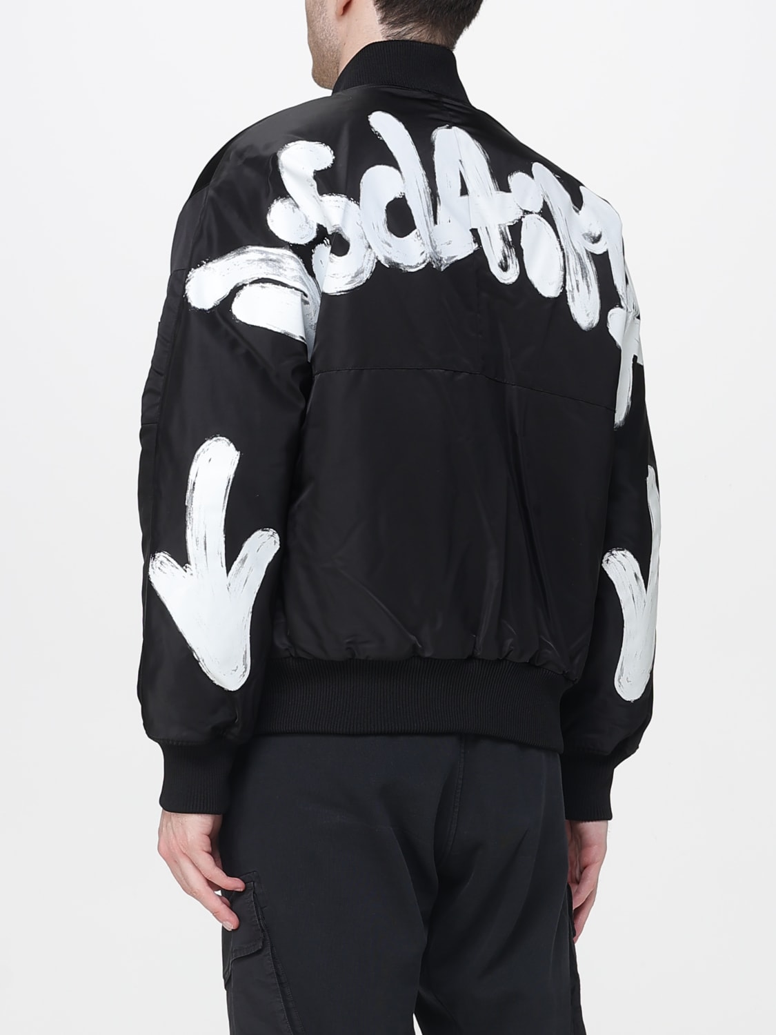 DISCLAIMER JACKE: Mantel herren Disclaimer, Schwarz - Img 2