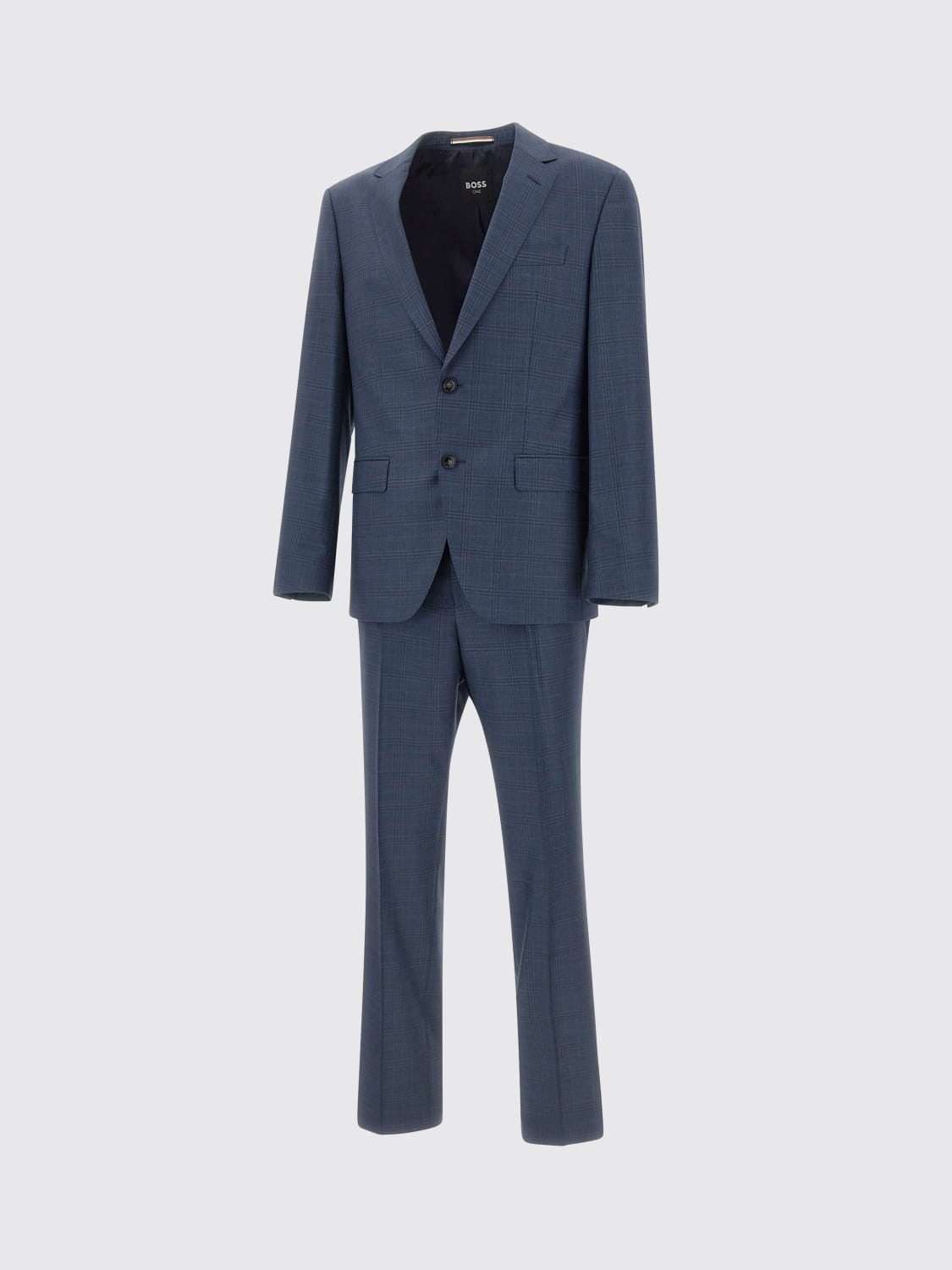 BOSS 西服套装: 西服套装 男士 Boss, 蓝色 - Img 2