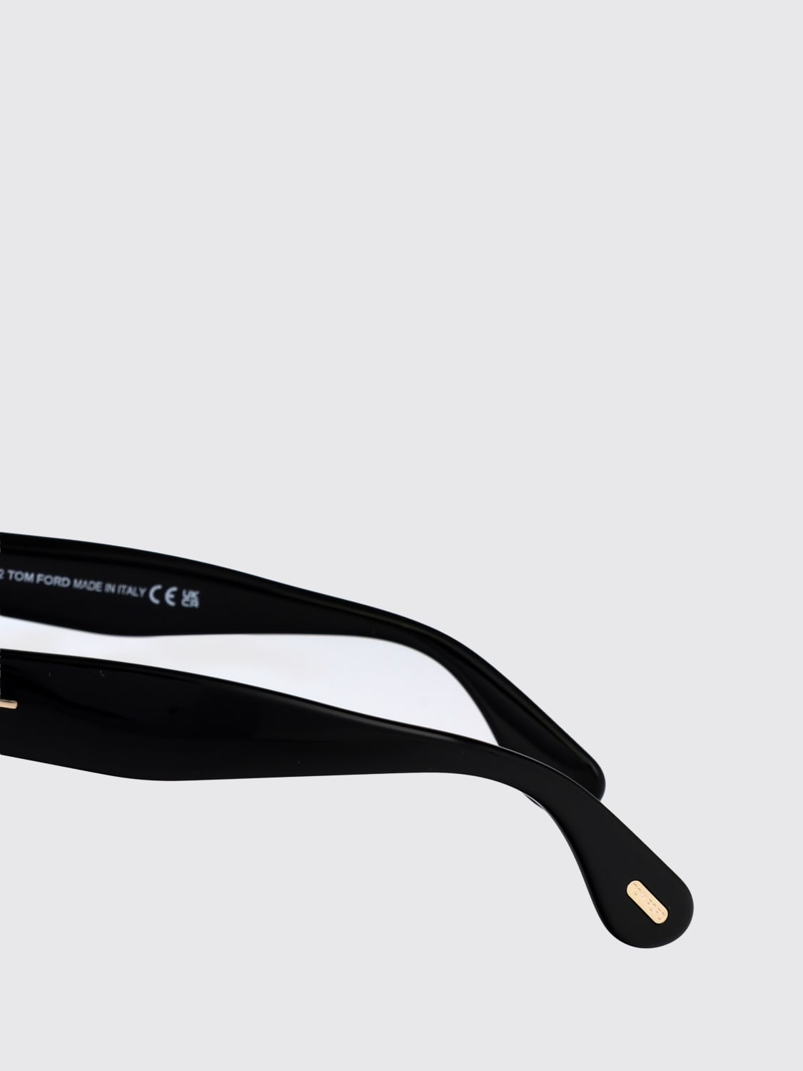 TOM FORD OCCHIALI DA SOLE: Occhiali da sole FT1217 Elvira Tom Ford in acetato , Nero - Img 3