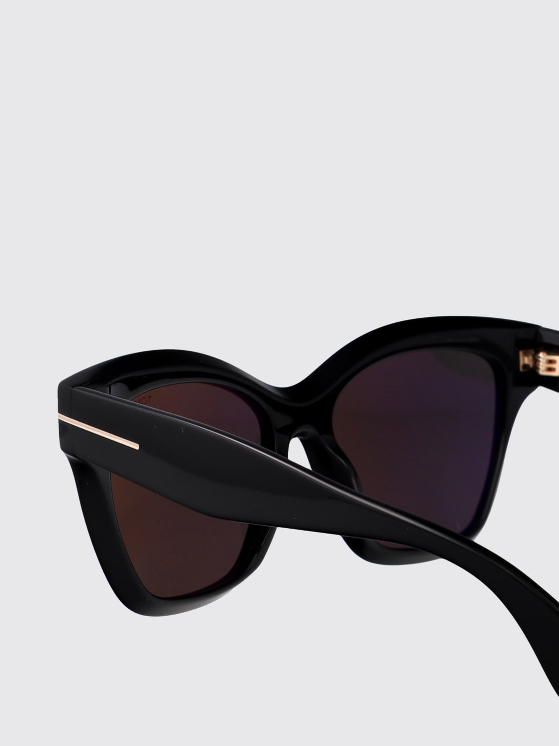 TOM FORD OCCHIALI DA SOLE: Occhiali da sole FT1217 Elvira Tom Ford in acetato , Nero - Img 4