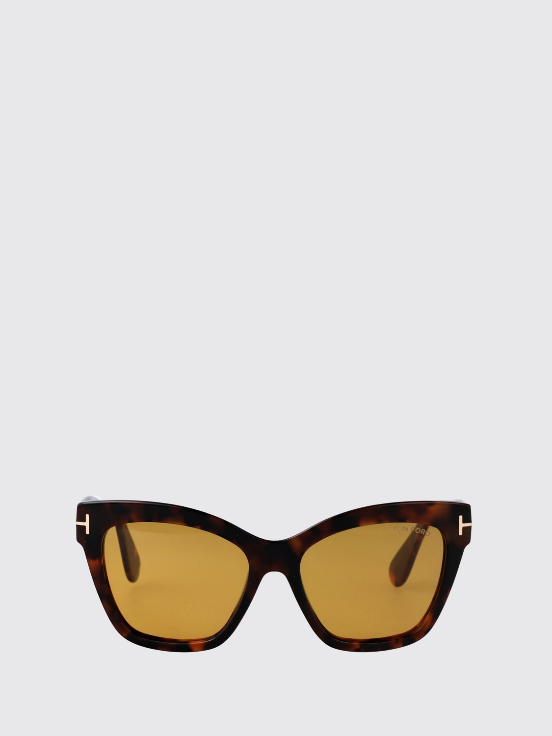 TOM FORD OCCHIALI DA SOLE: Occhiali da sole FT1217 Elvira Tom Ford in acetato , Marrone - Img 2