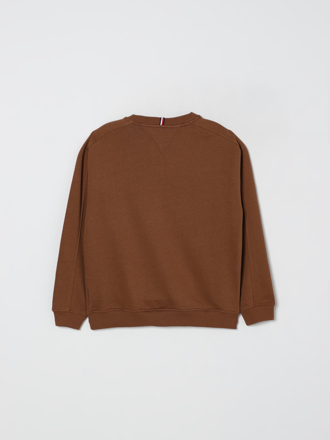 TOMMY HILFIGER SWEATER: Sweater kids Tommy Hilfiger, Brown - Img 2