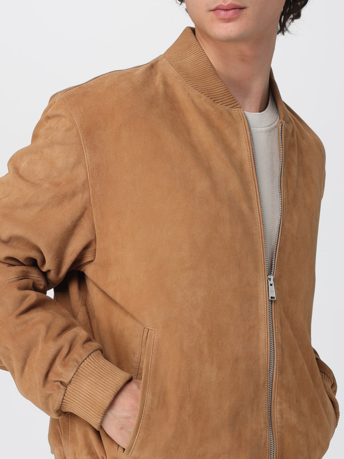 BOSS JACKET: Jacket men Boss, Camel - Img 4