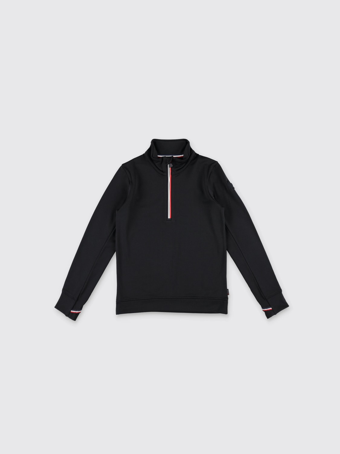 MONCLER PULLOVER: Pullover kinder Moncler, Schwarz - Img 1