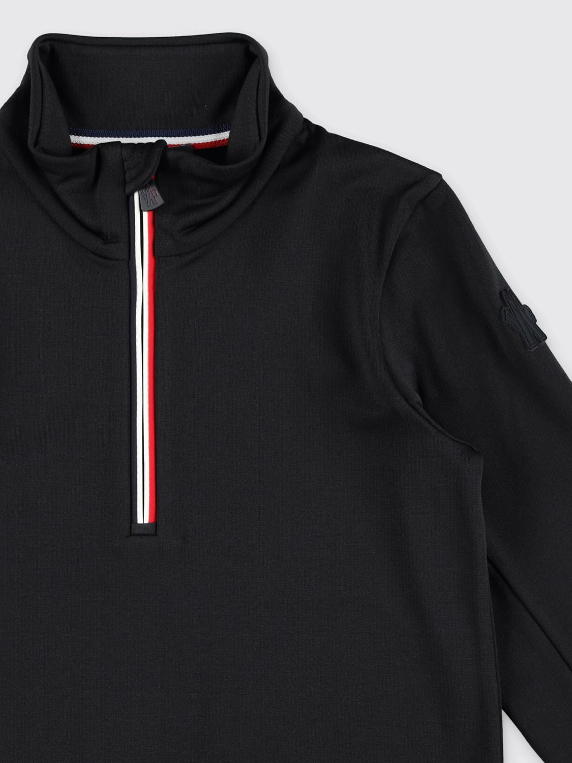 MONCLER PULLOVER: Pullover kinder Moncler, Schwarz - Img 3