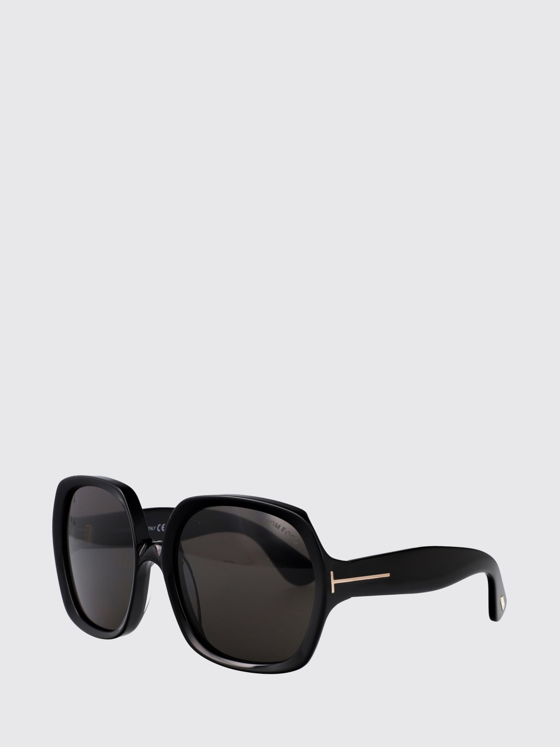 TOM FORD OCCHIALI DA SOLE: Occhiali da sole FT1221 Saffron Tom Ford in acetato , Nero - Img 1