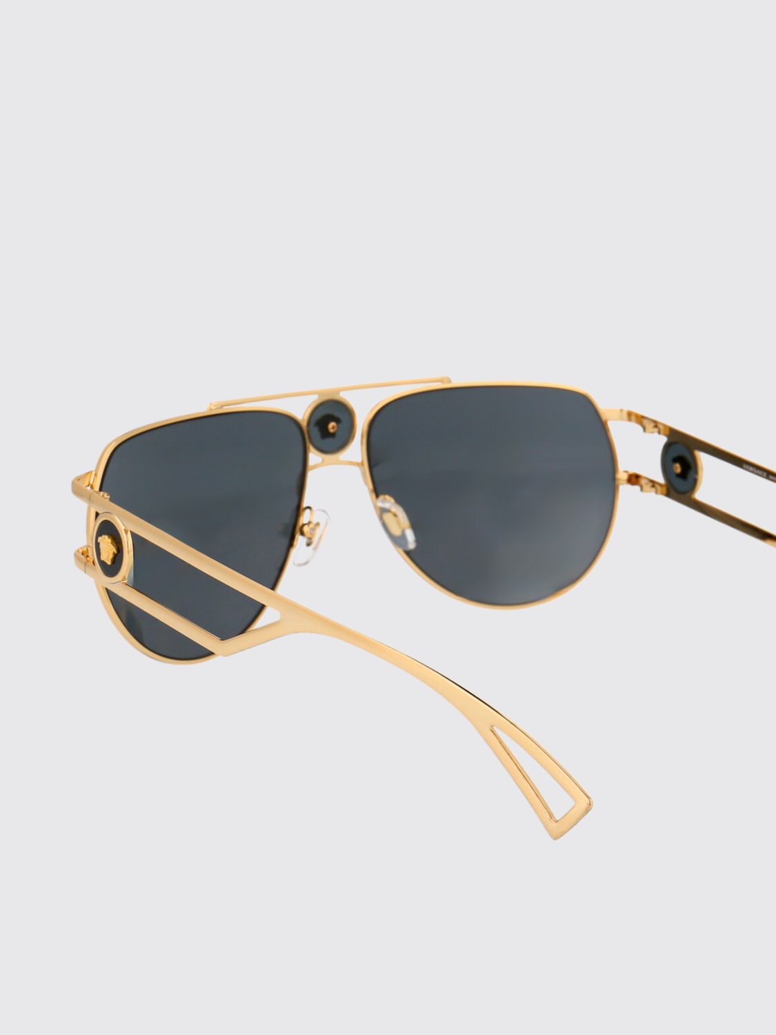 VERSACE SUNGLASSES: Sunglasses men Versace, Gold - Img 4