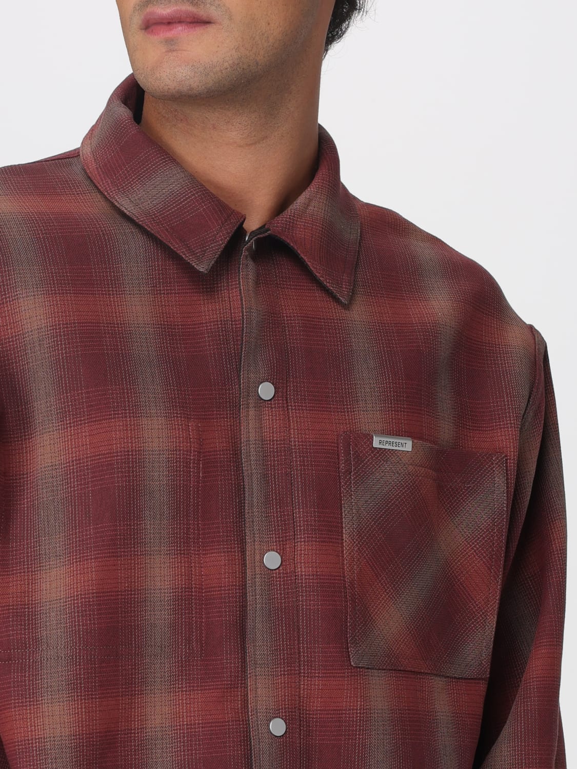 REPRESENT SHIRT: Shirt men Represent, Black - Img 4