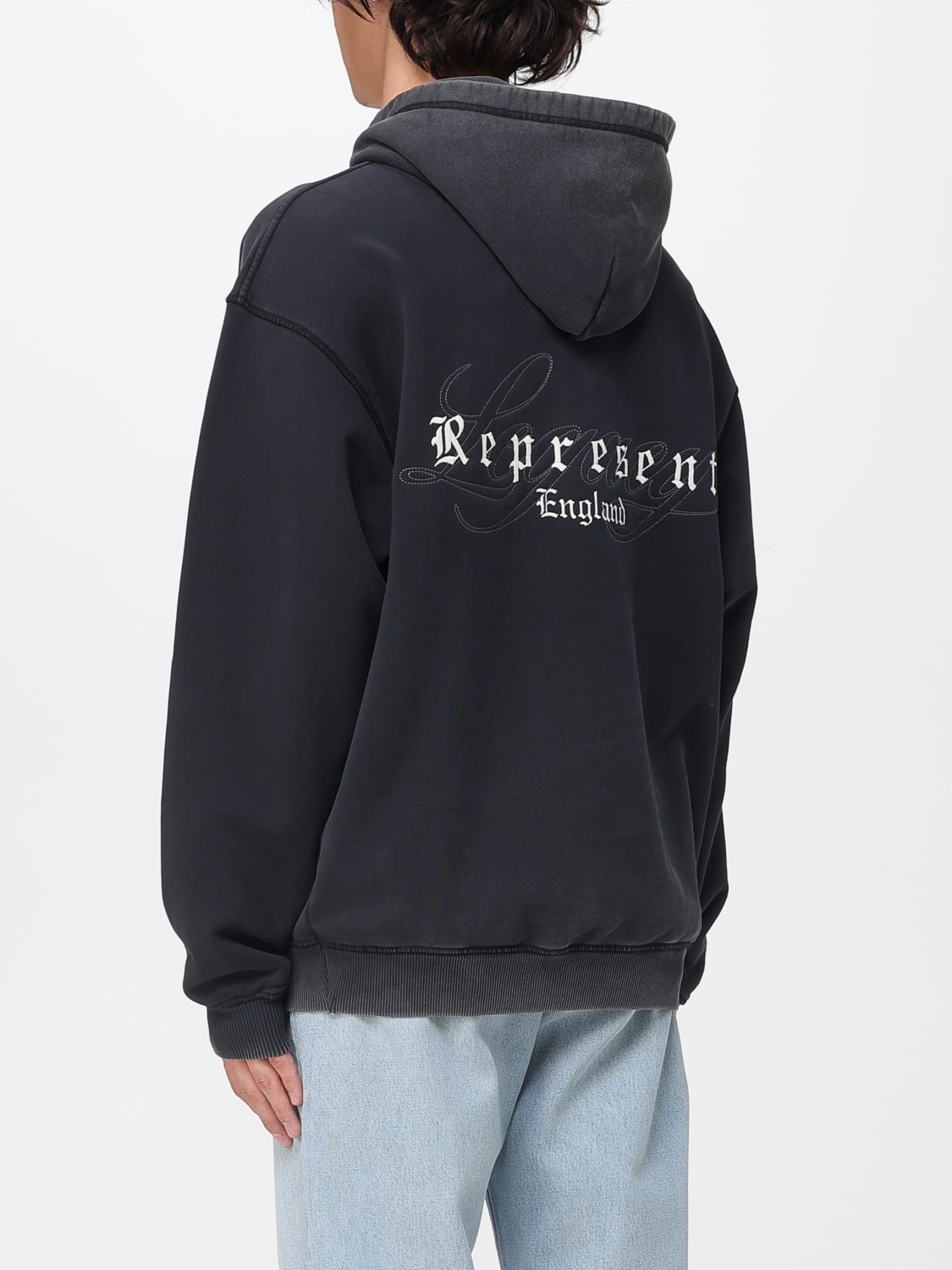 REPRESENT SWEATSHIRT: Sweatshirt men Represent, Black - Img 2