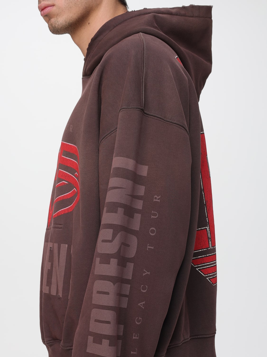 REPRESENT SWEATSHIRT: Sweatshirt men Represent, Black - Img 3