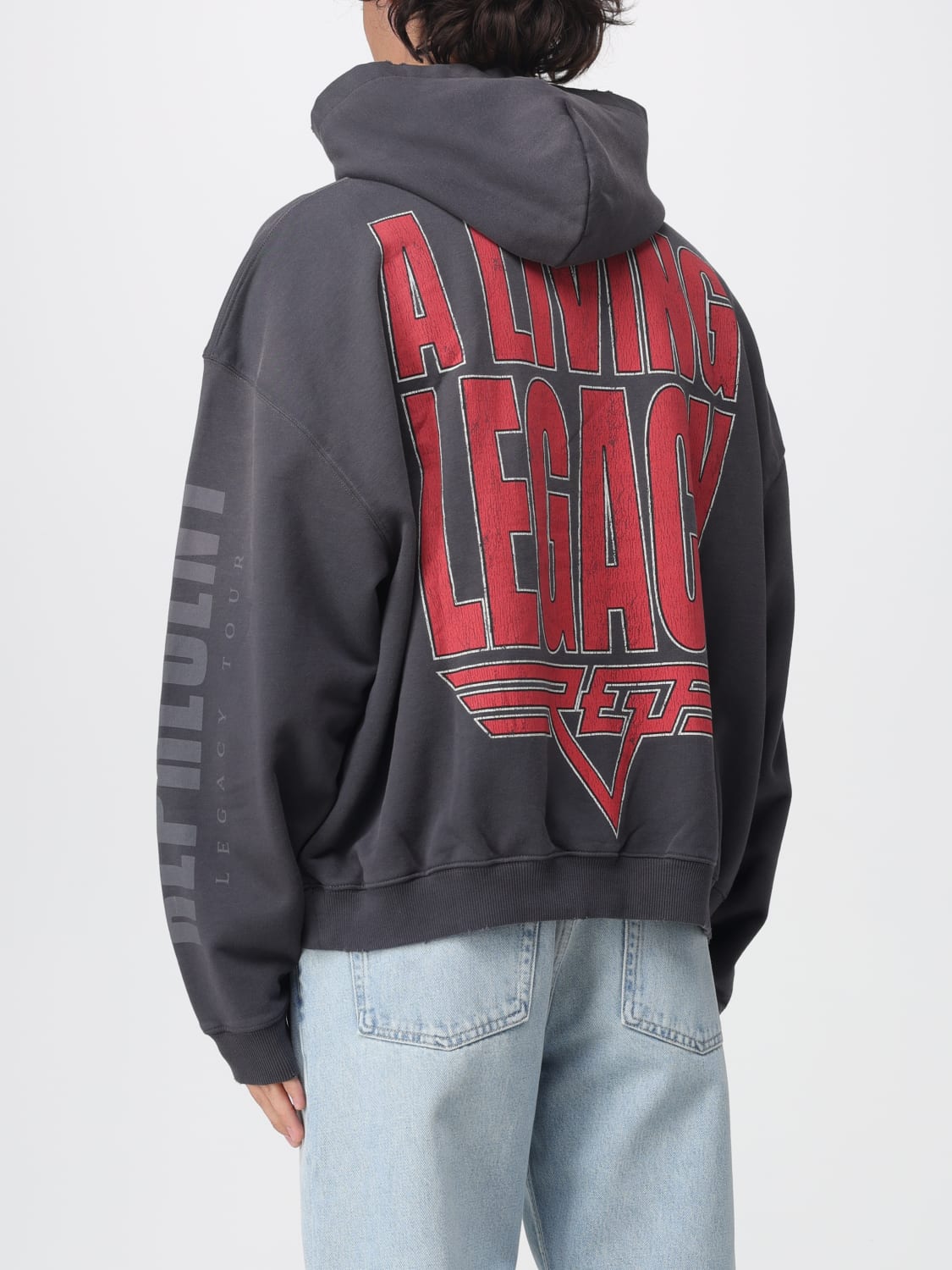 REPRESENT SWEATSHIRT: Sweatshirt men Represent, Grey - Img 2