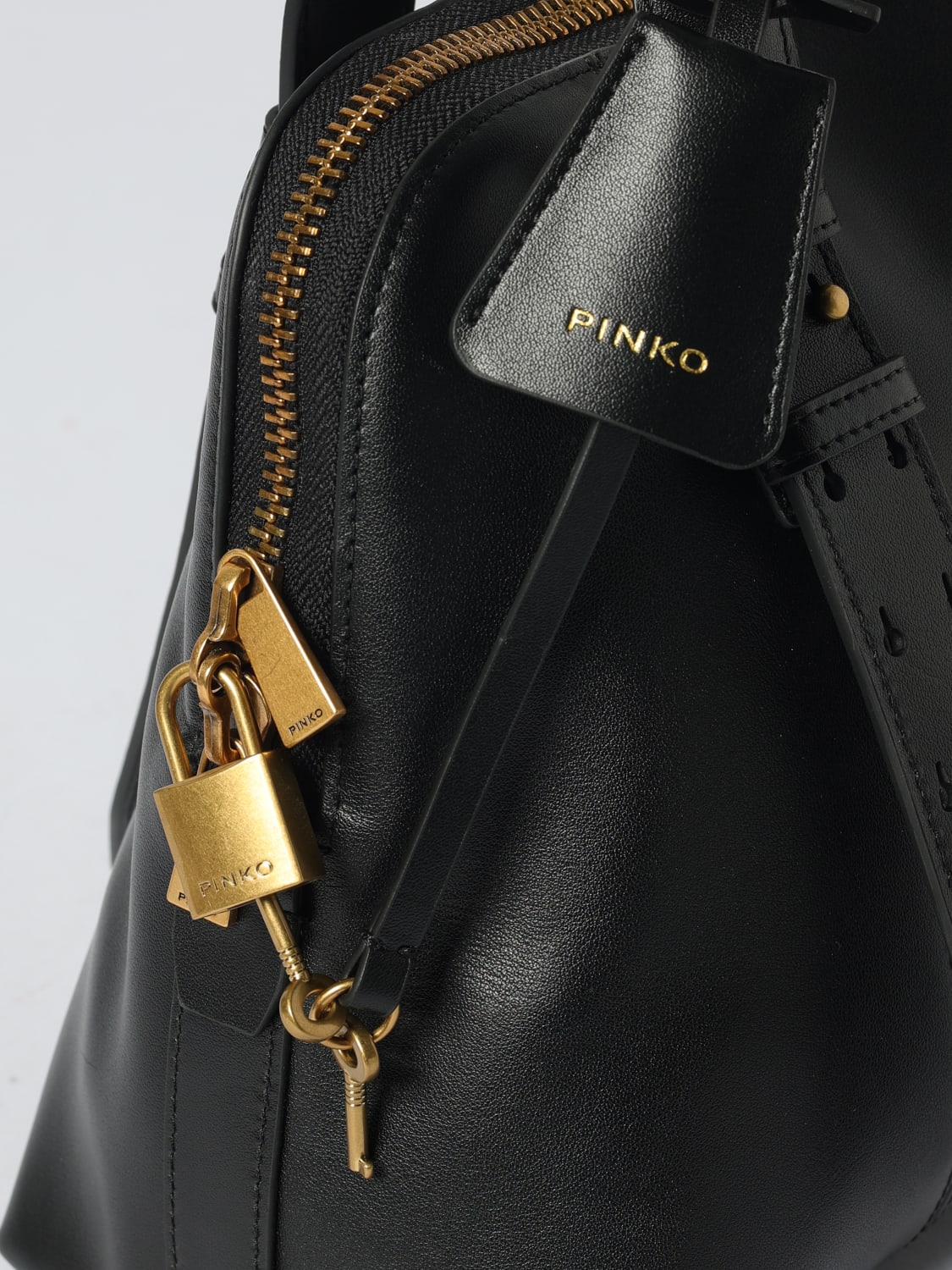PINKO HANDBAG: Shoulder bag woman Pinko, Black - Img 3