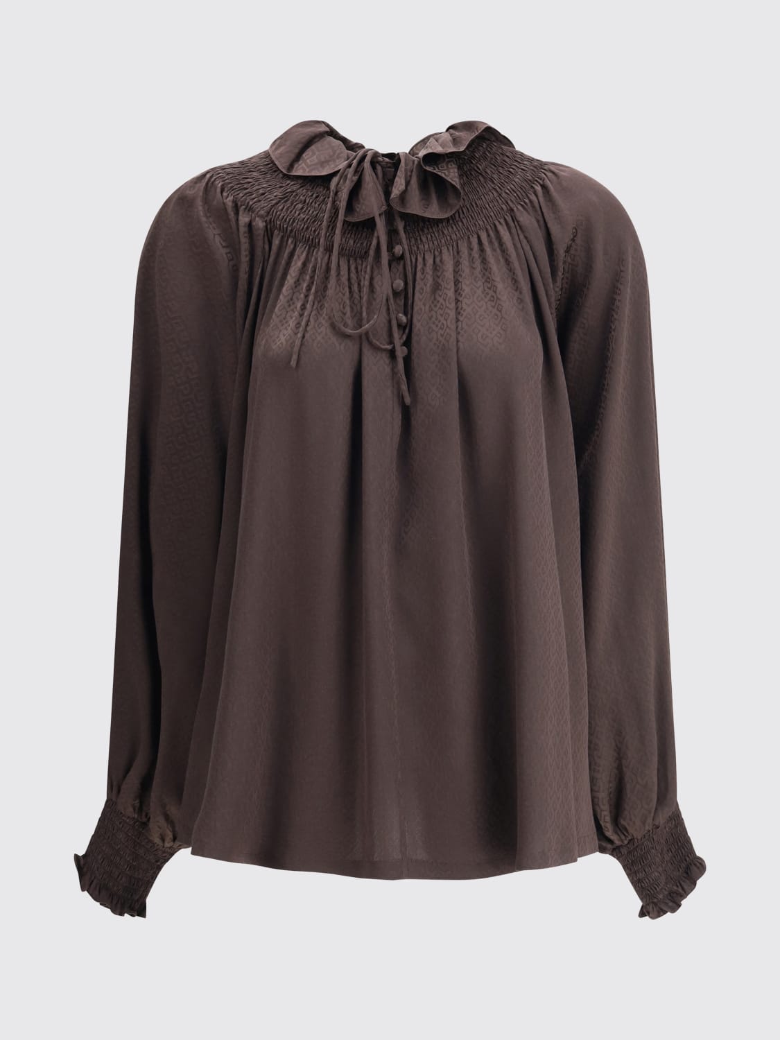 BURBERRY TOP: Shirt woman Burberry, Brown - Img 1