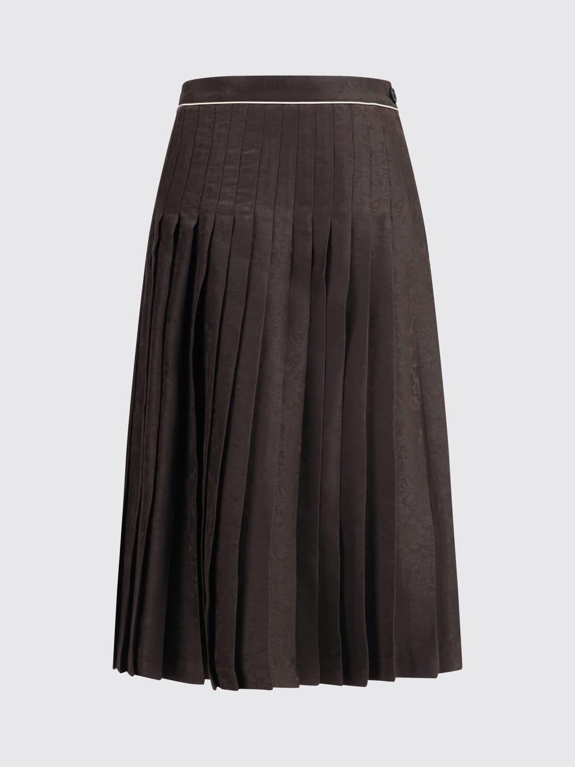 BURBERRY SKIRT: Skirt woman Burberry, Brown - Img 1