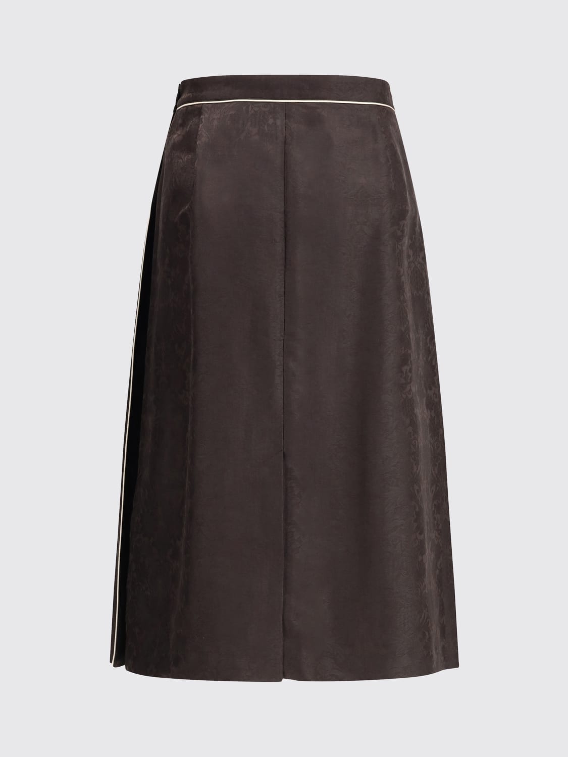 BURBERRY SKIRT: Skirt woman Burberry, Brown - Img 2